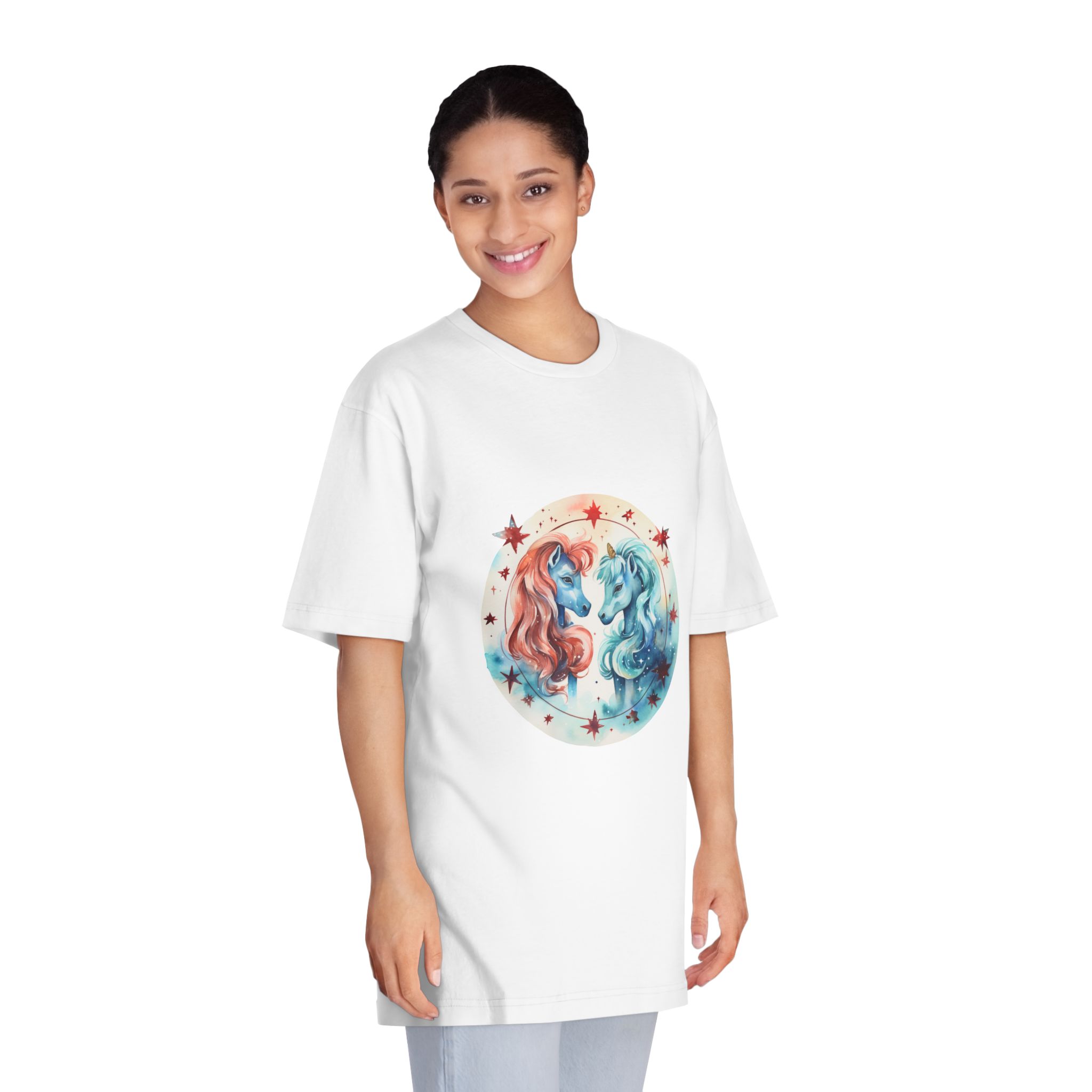 Unicorns 333 Unisex Classic Crewneck T Shirt - Image 3