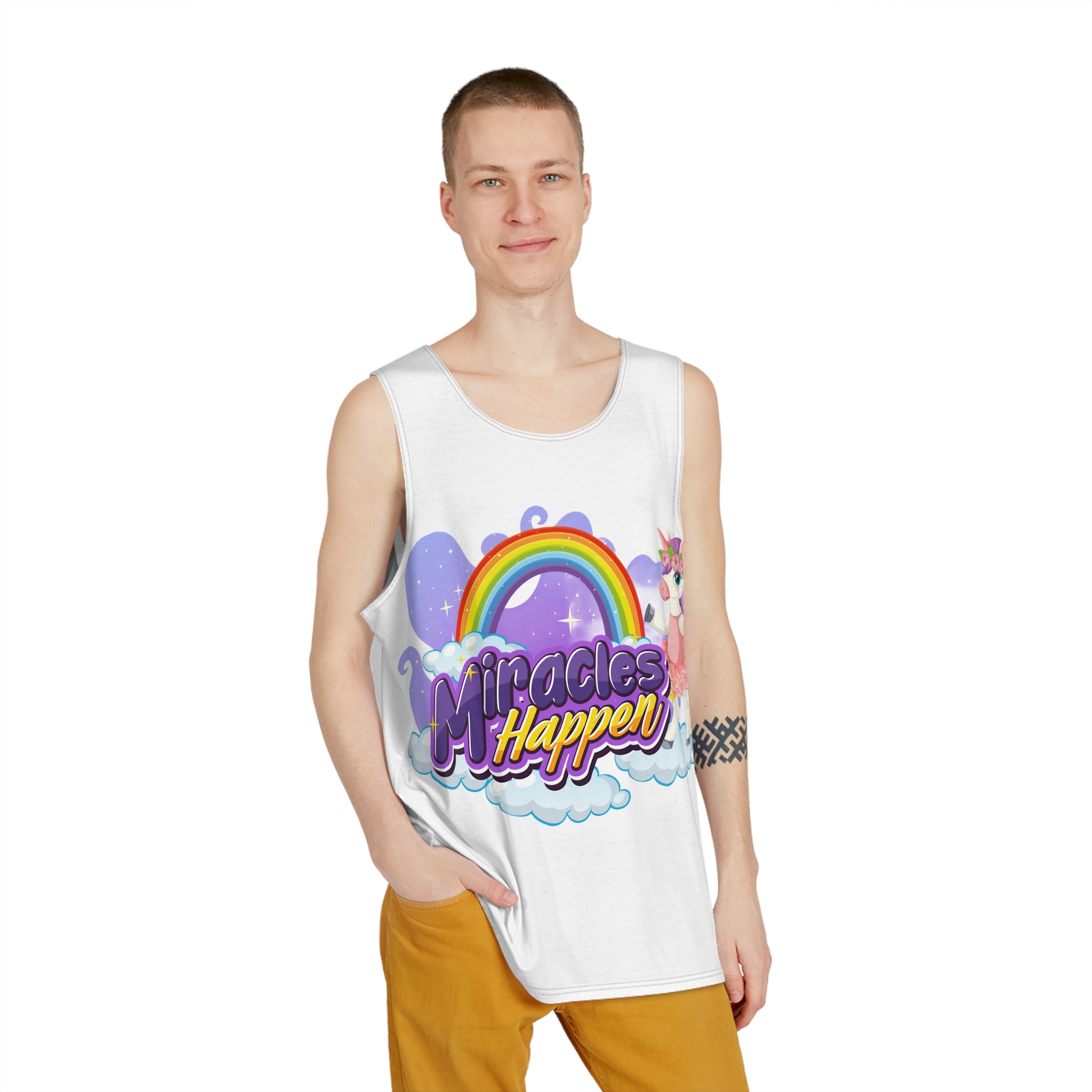 Unicorn V616 Mens Tank Aop - Image 3