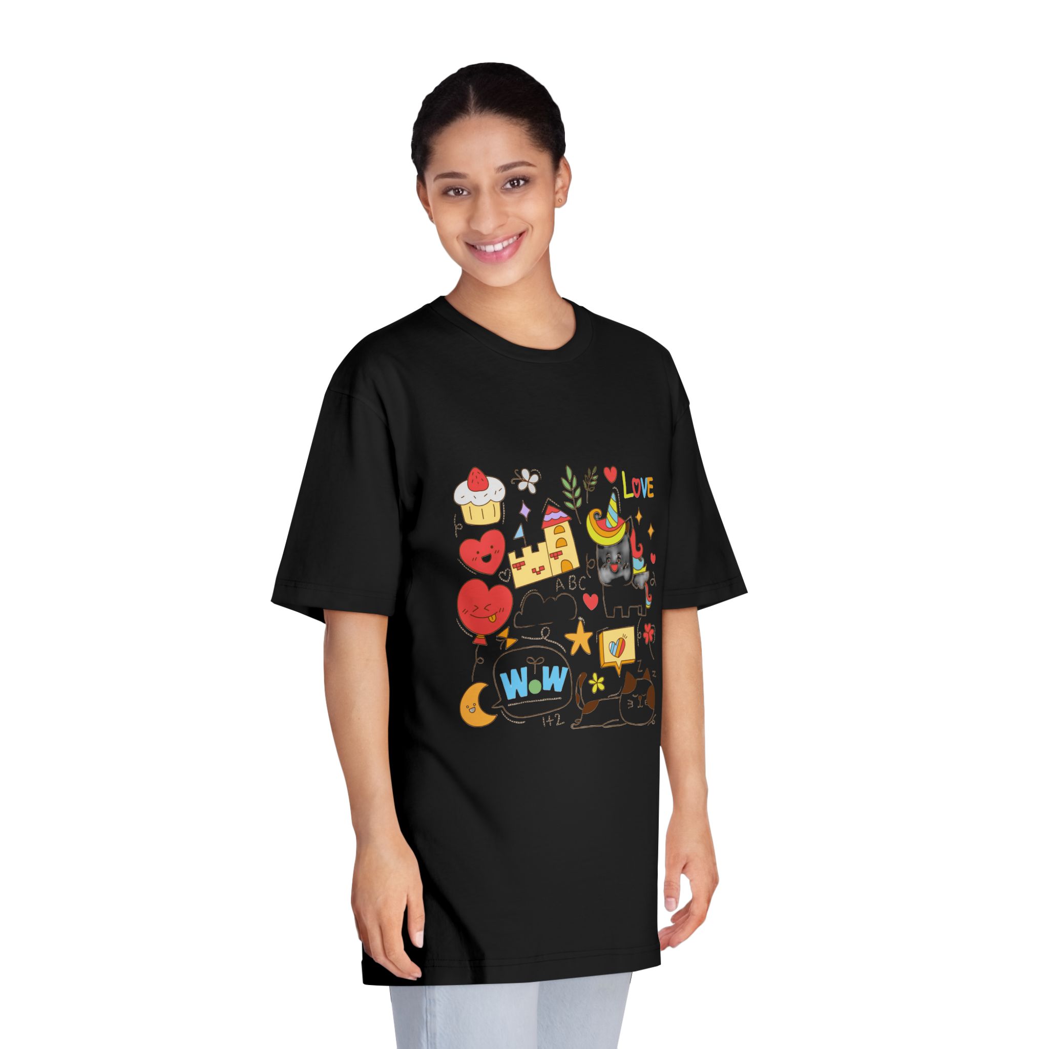 Unicorn V565 Unisex Classic Crewneck T Shirt - Image 7
