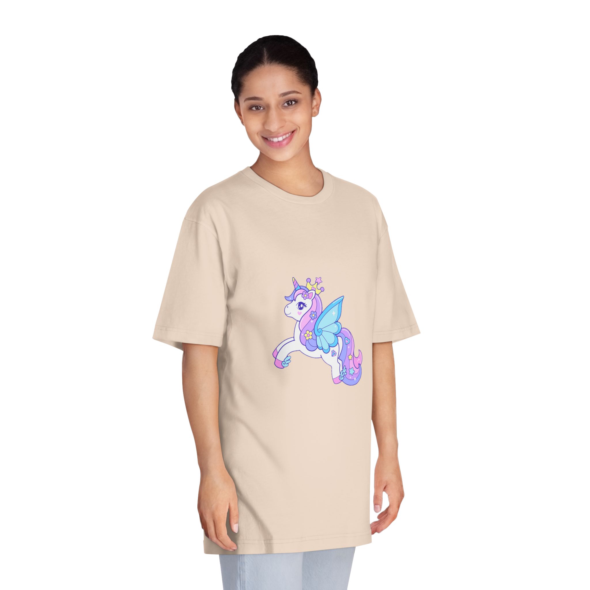 Unicorn V895 Unisex Classic Crewneck T Shirt - Image 11