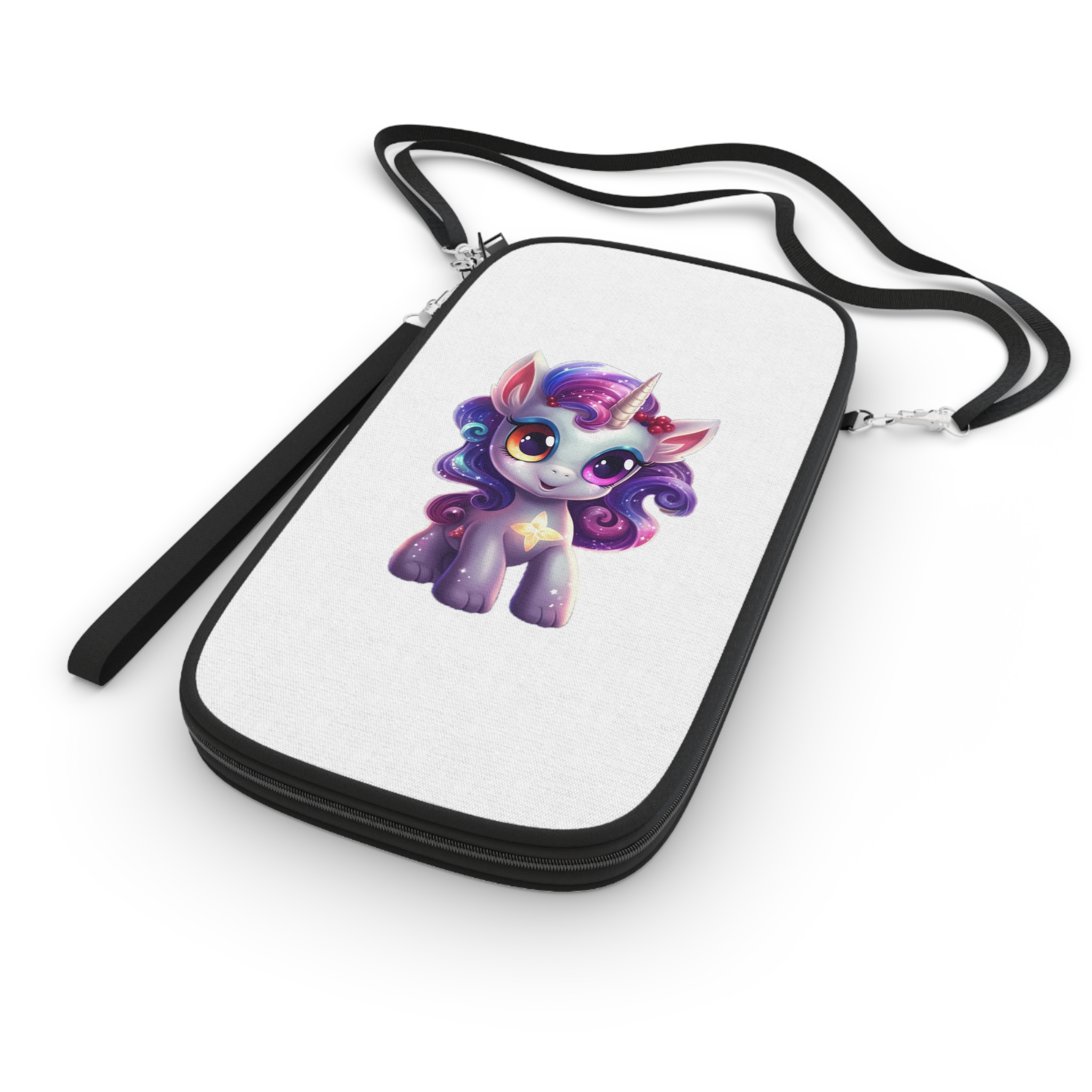 Beautiful Cute Baby Unicorn (2) Passport Wallet - Image 3