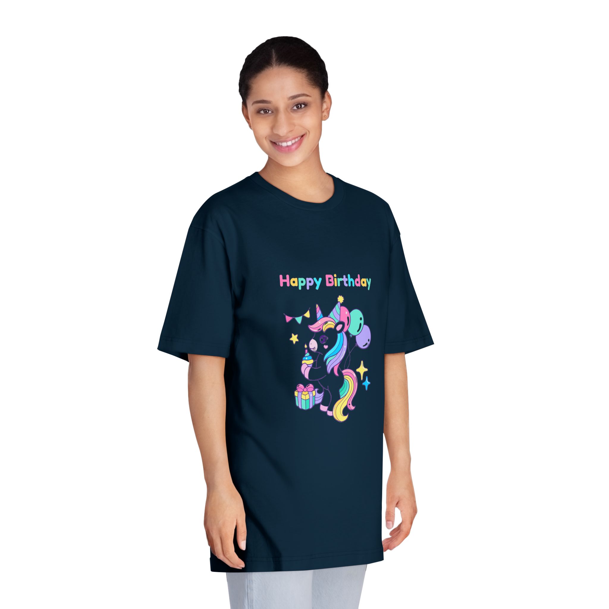 Unicorn V897 Unisex Classic Crewneck T Shirt - Image 19