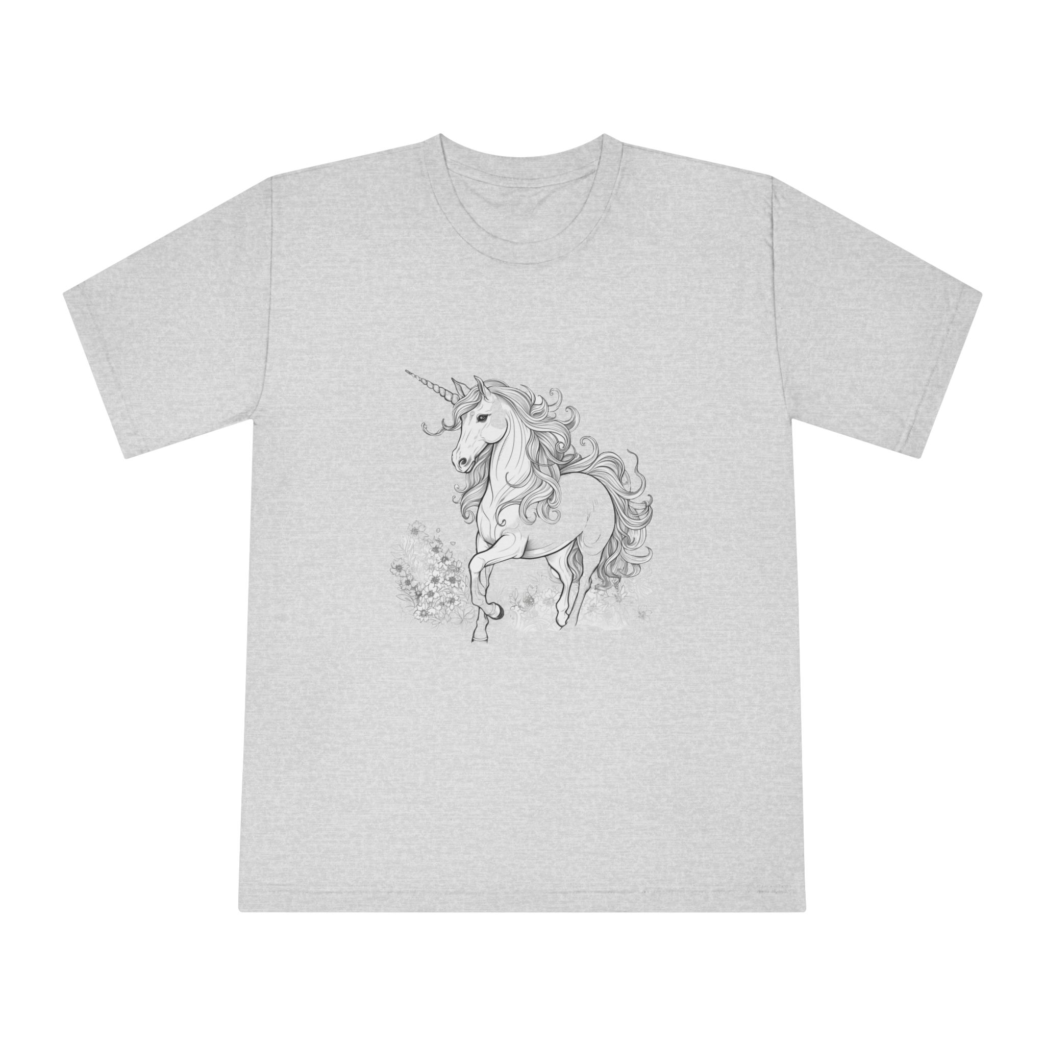 Unicorns 240 Unisex Classic Crewneck T Shirt - Image 13