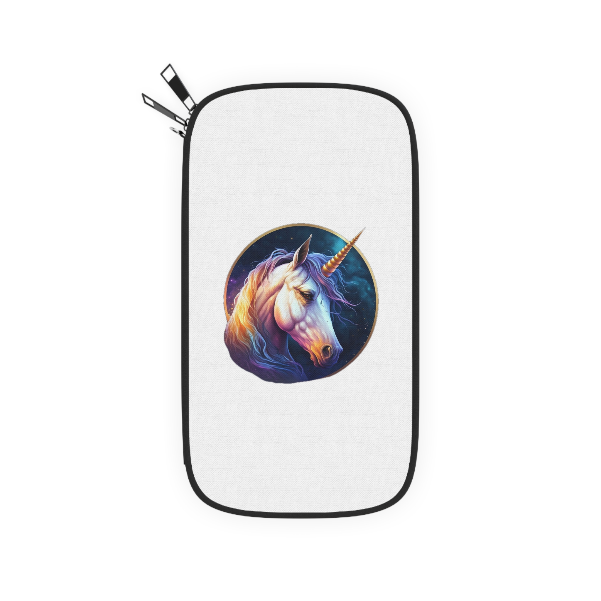 Adorable Colorful Unicorn (1) Passport Wallet - Image 2