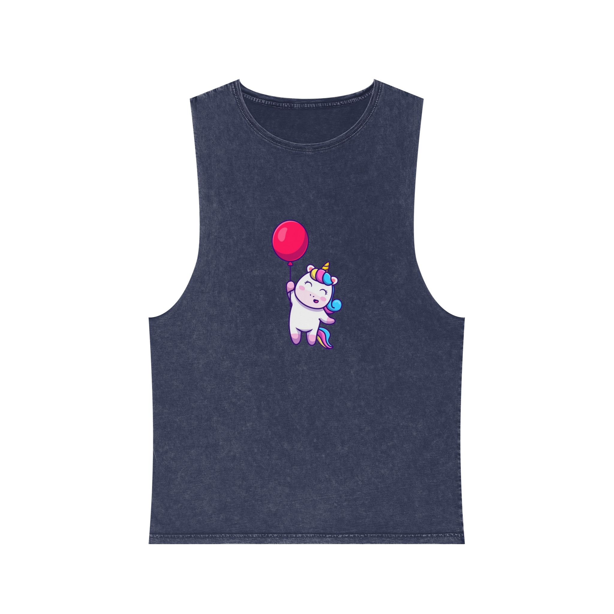 Unicorn V505 Copia Unisex Stonewash Tank Top - Image 13