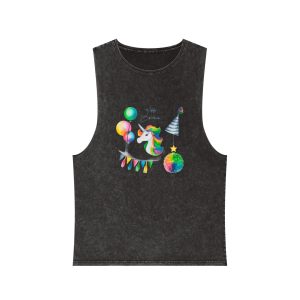 Unicorn V397 Unisex Stonewash Tank Top