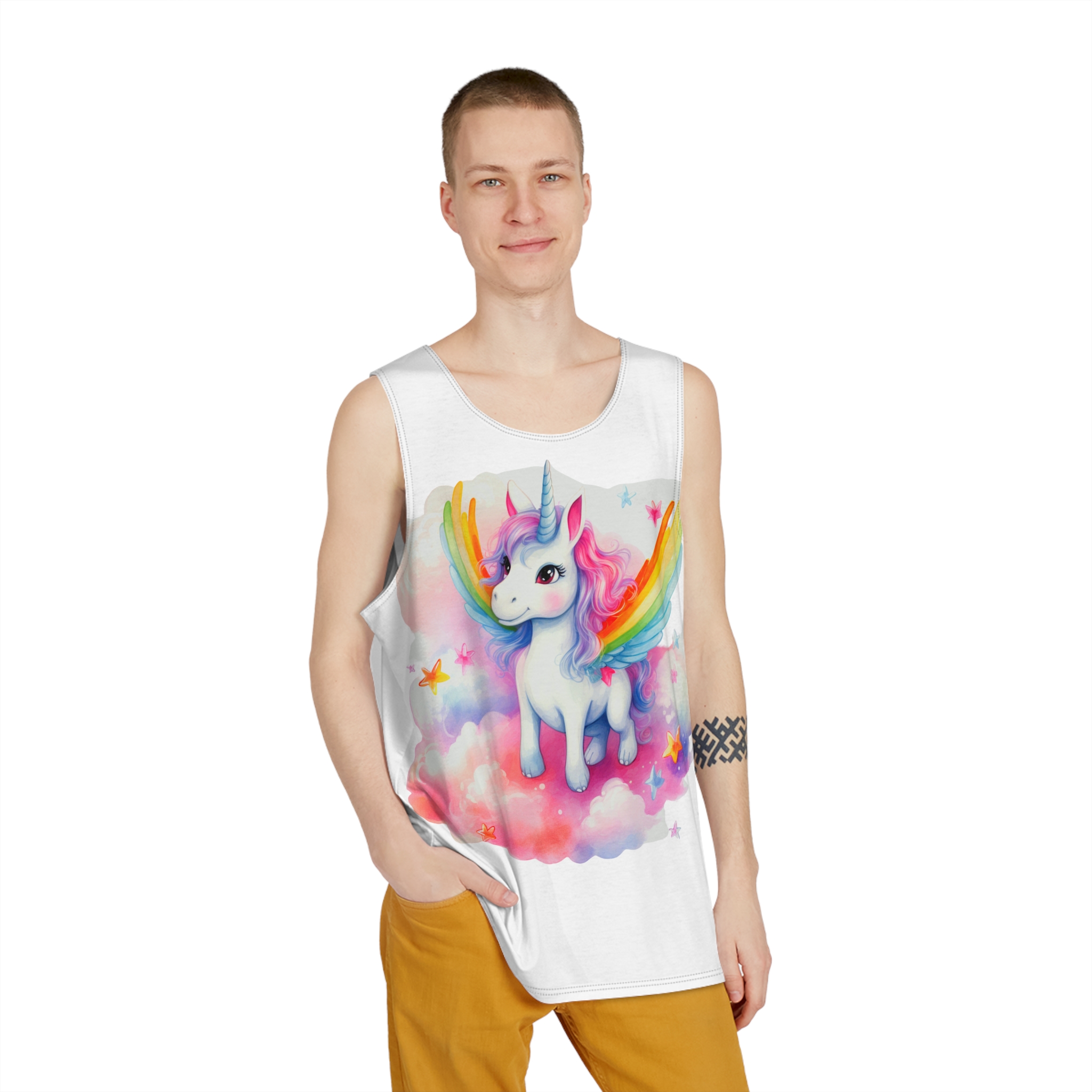 Unicorns 362 Mens Tank Aop - Image 3