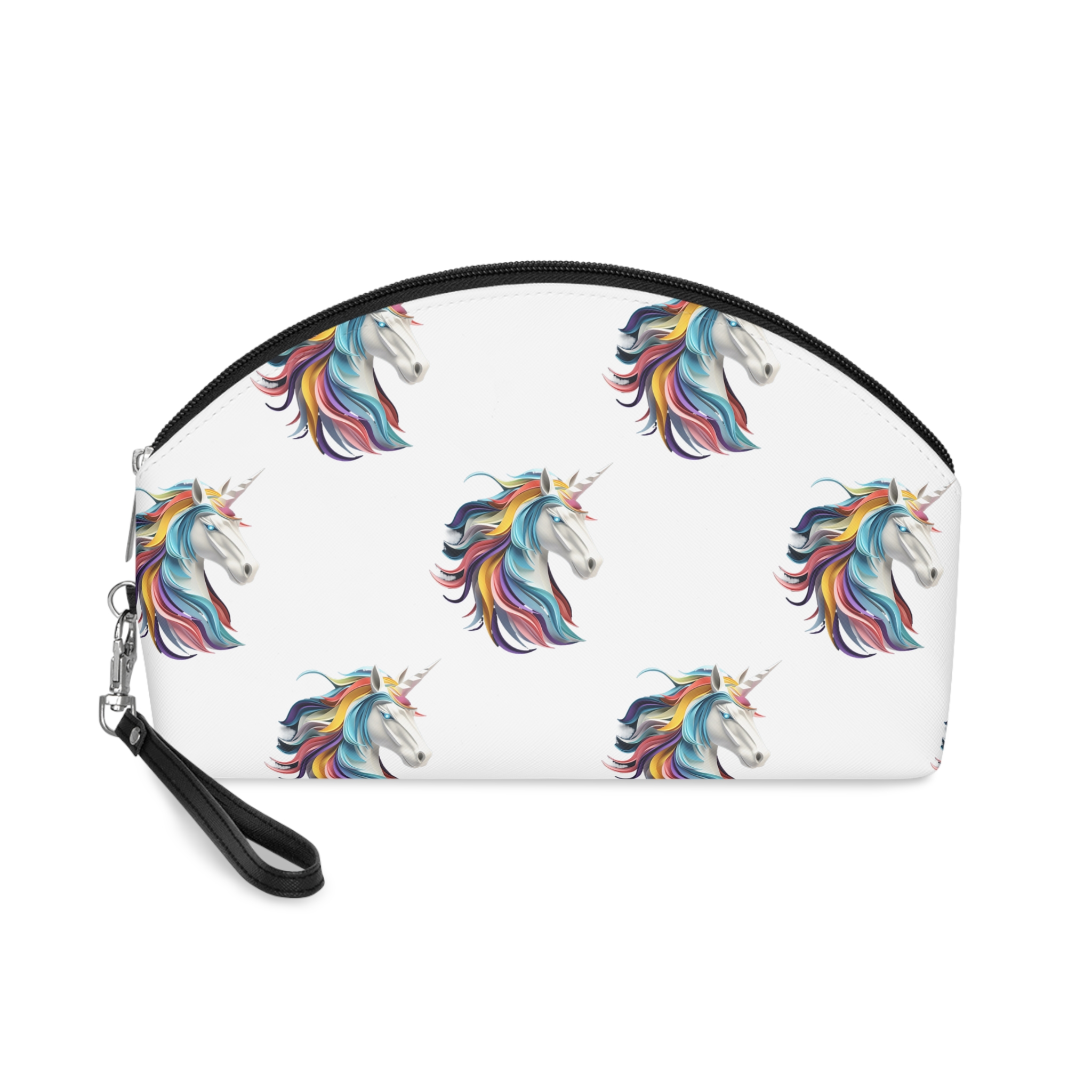 Mythical Unicorn Paper Style Fotor Bg Remover 202311048948 Makeup Bag