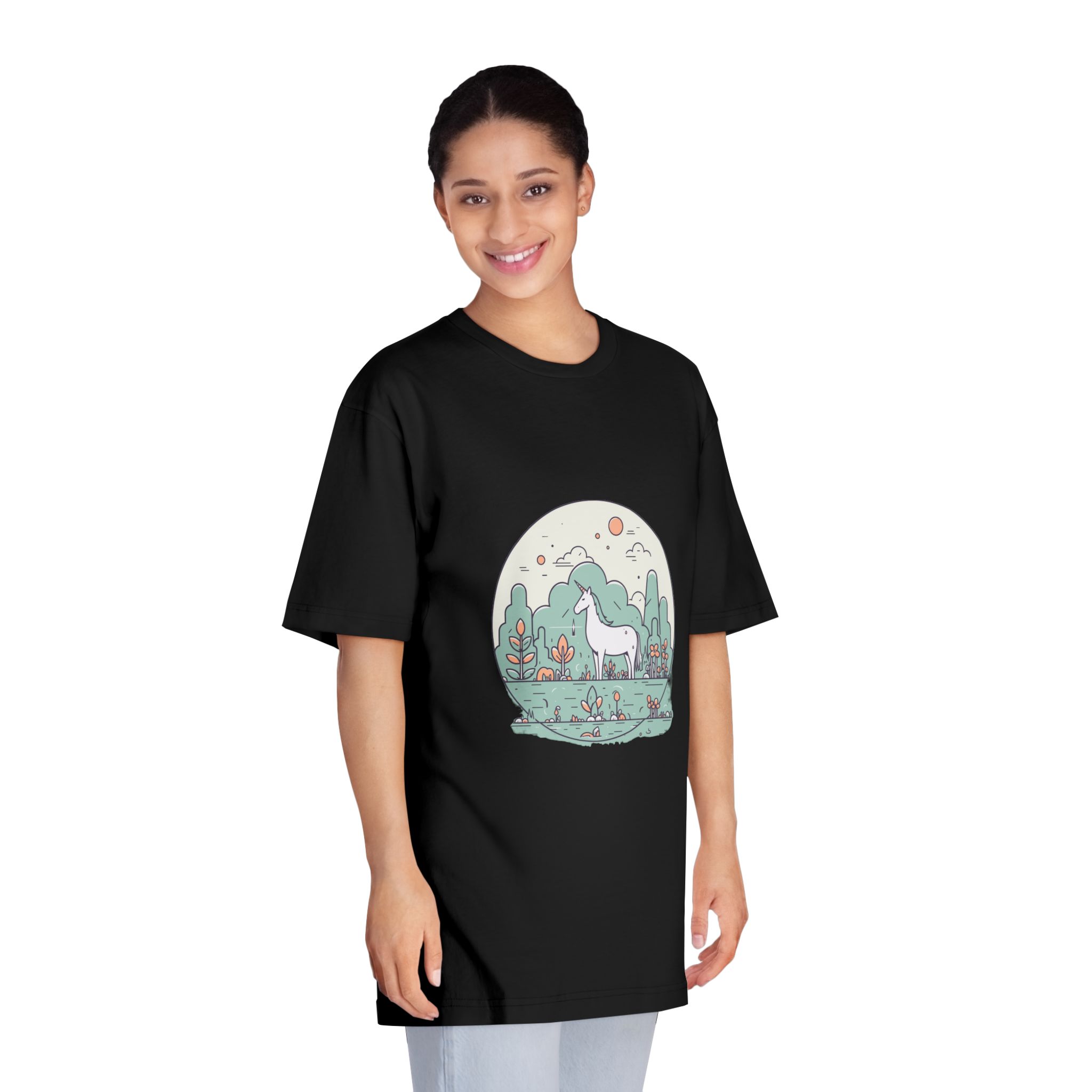 Unicorns 5 Unisex Classic Crewneck T Shirt - Image 7