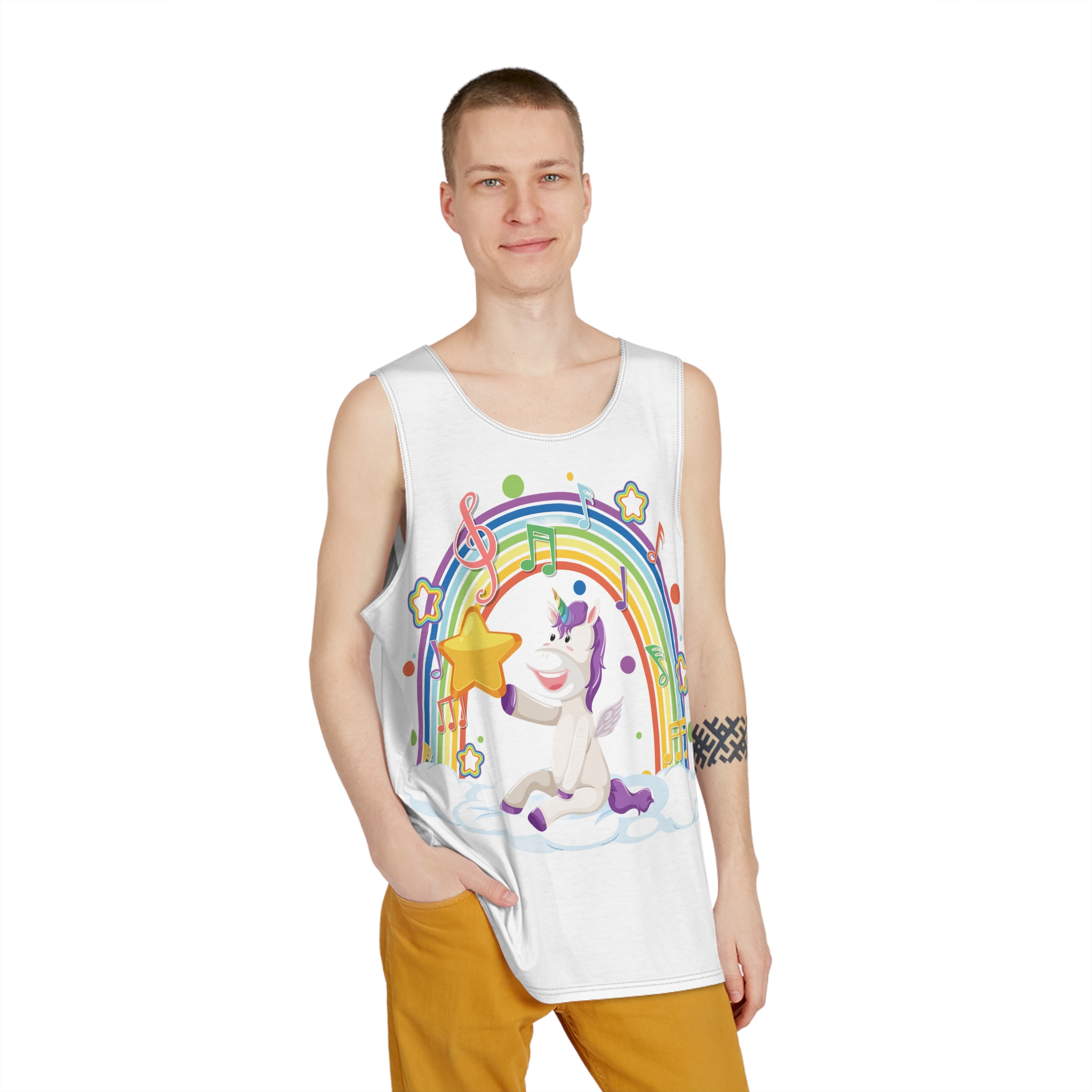 Unicorn V664 Mens Tank Aop - Image 3
