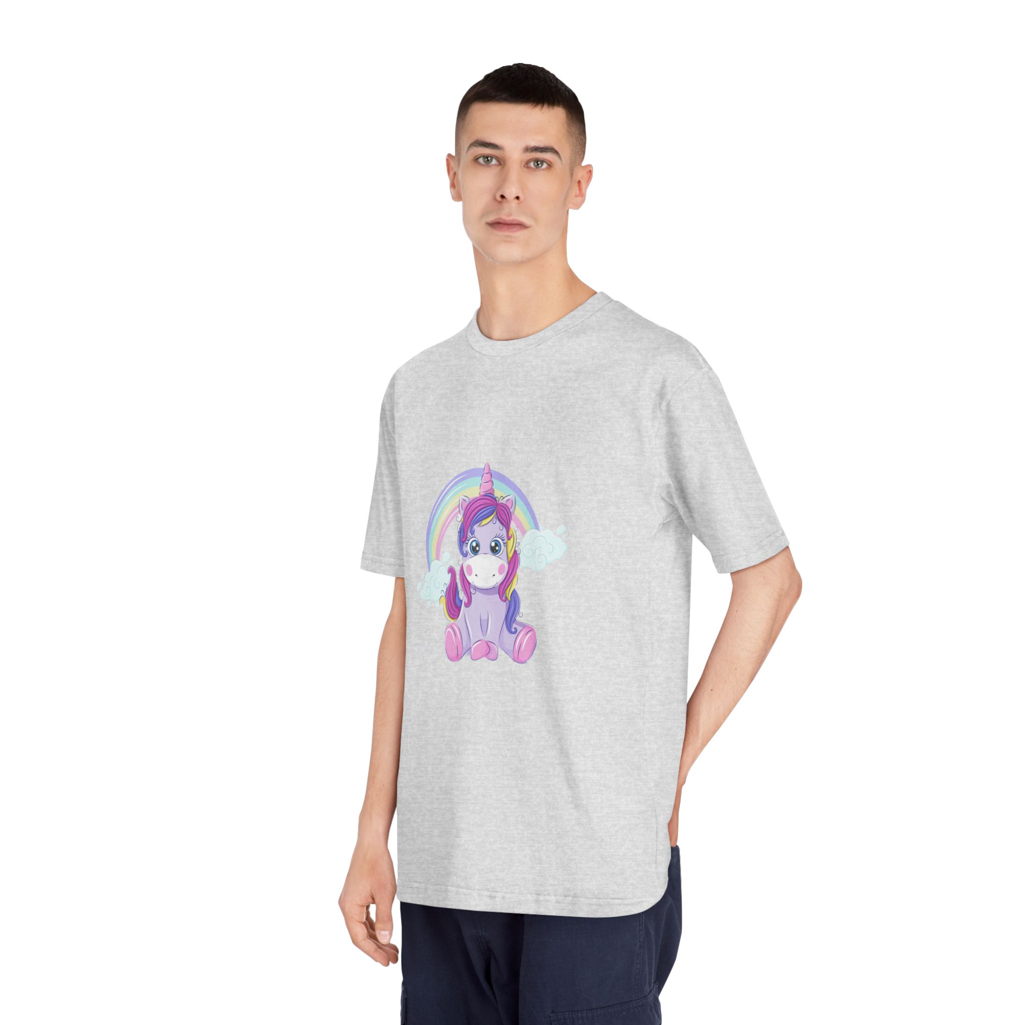 Unicorn V618 Unisex Classic Crewneck T Shirt - Image 16