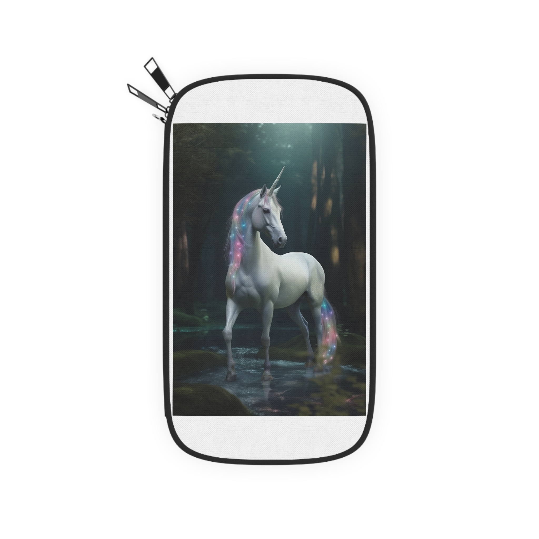 Magical Mythical Unicorn Creature 1 Passport Wallet - Image 2