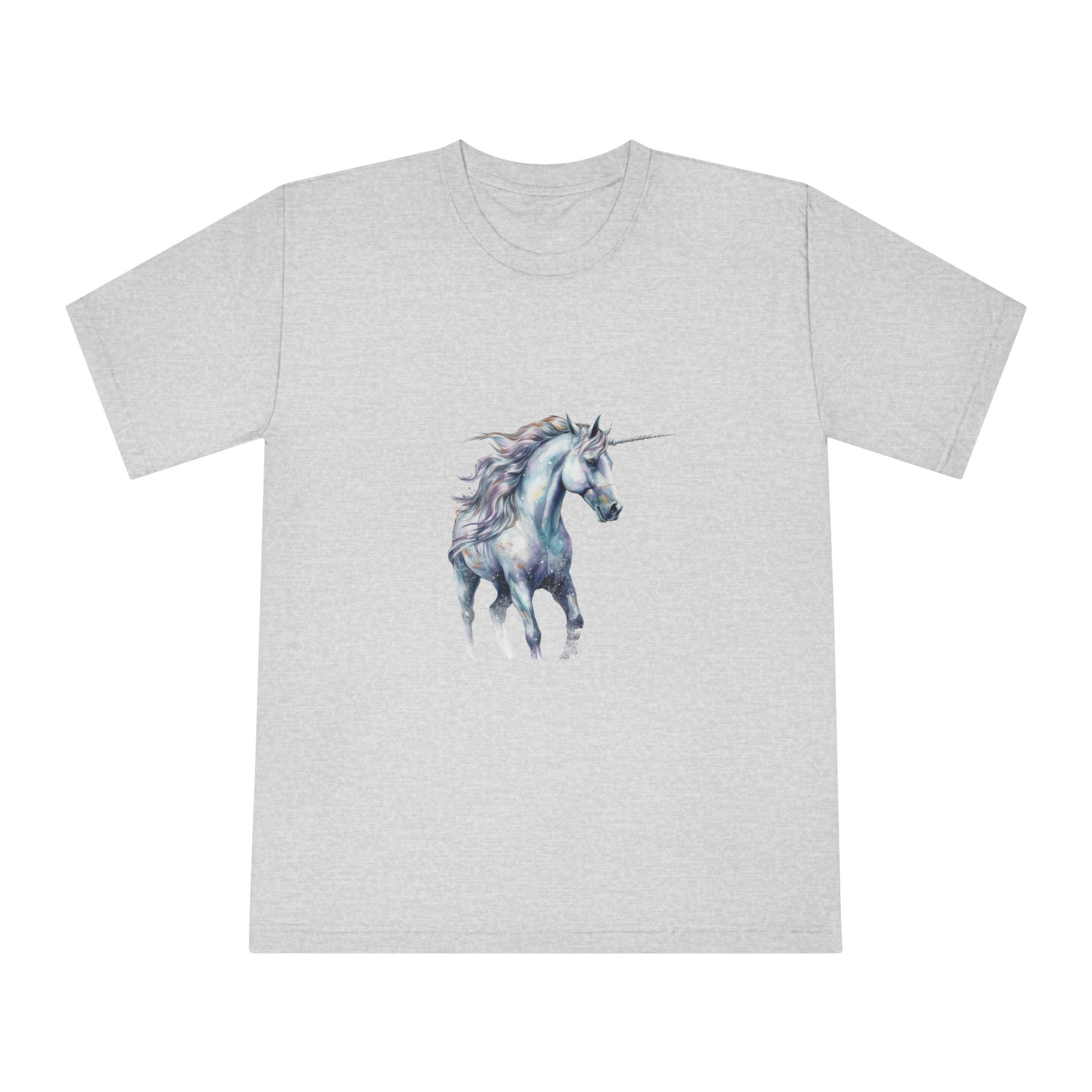 Painting Unicorn With Long Mane Long Mane Generative Ai Unisex Classic Crewneck T Shirt - Image 13