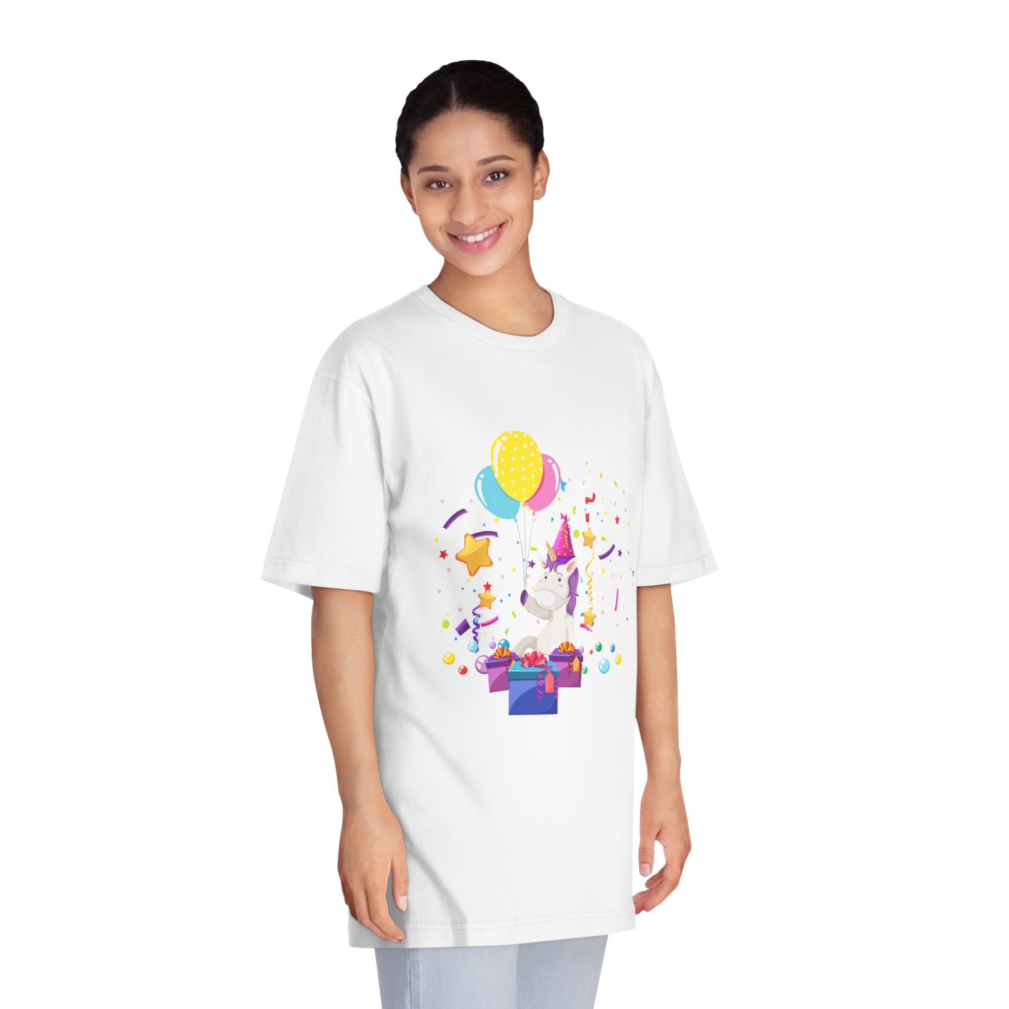 Unicorn V157 Unisex Classic Crewneck T Shirt - Image 3