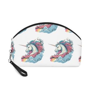 Colorful Unicorn Illustration Created With Ai Tools Makeup Bag