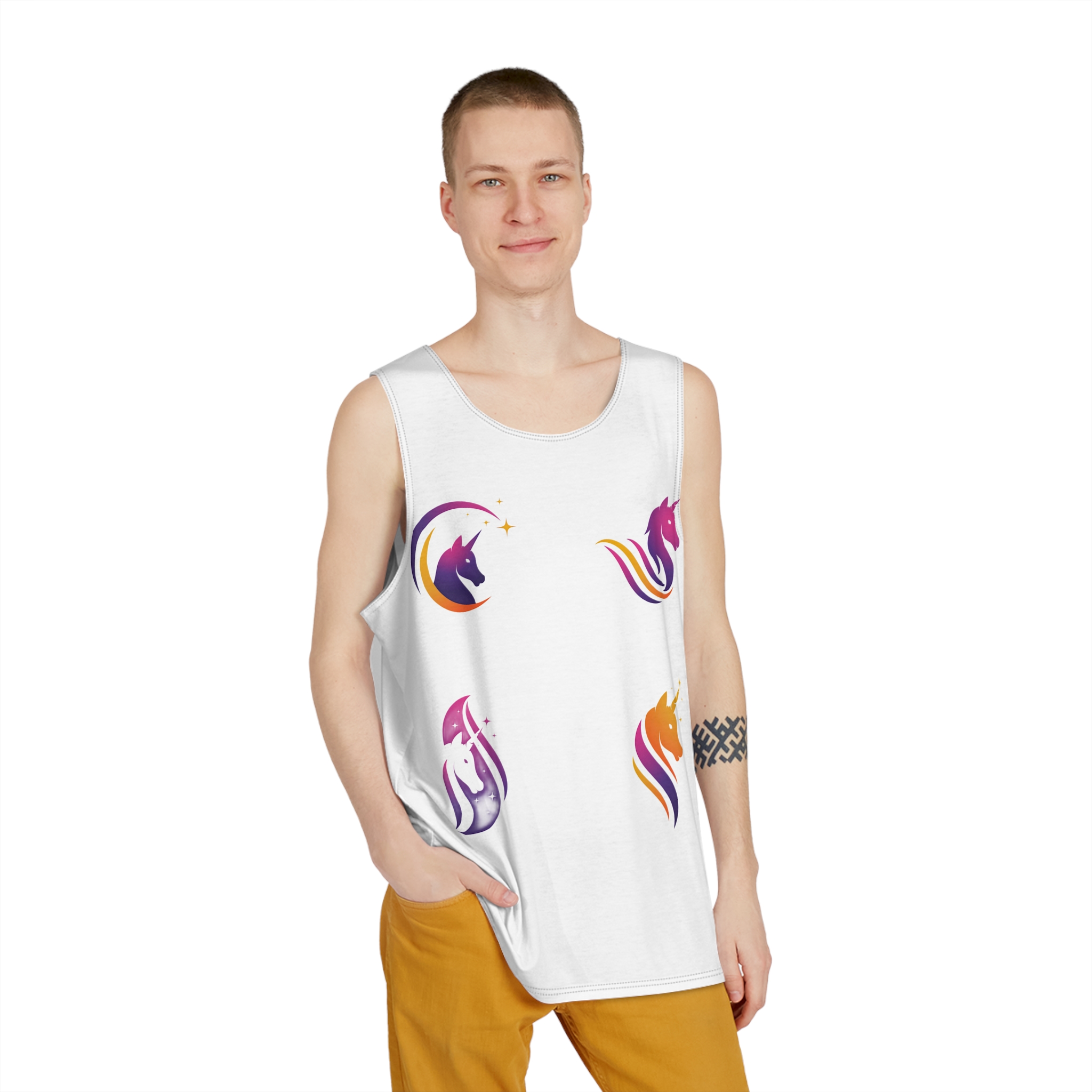 Unicorn V465 Mens Tank Aop - Image 3