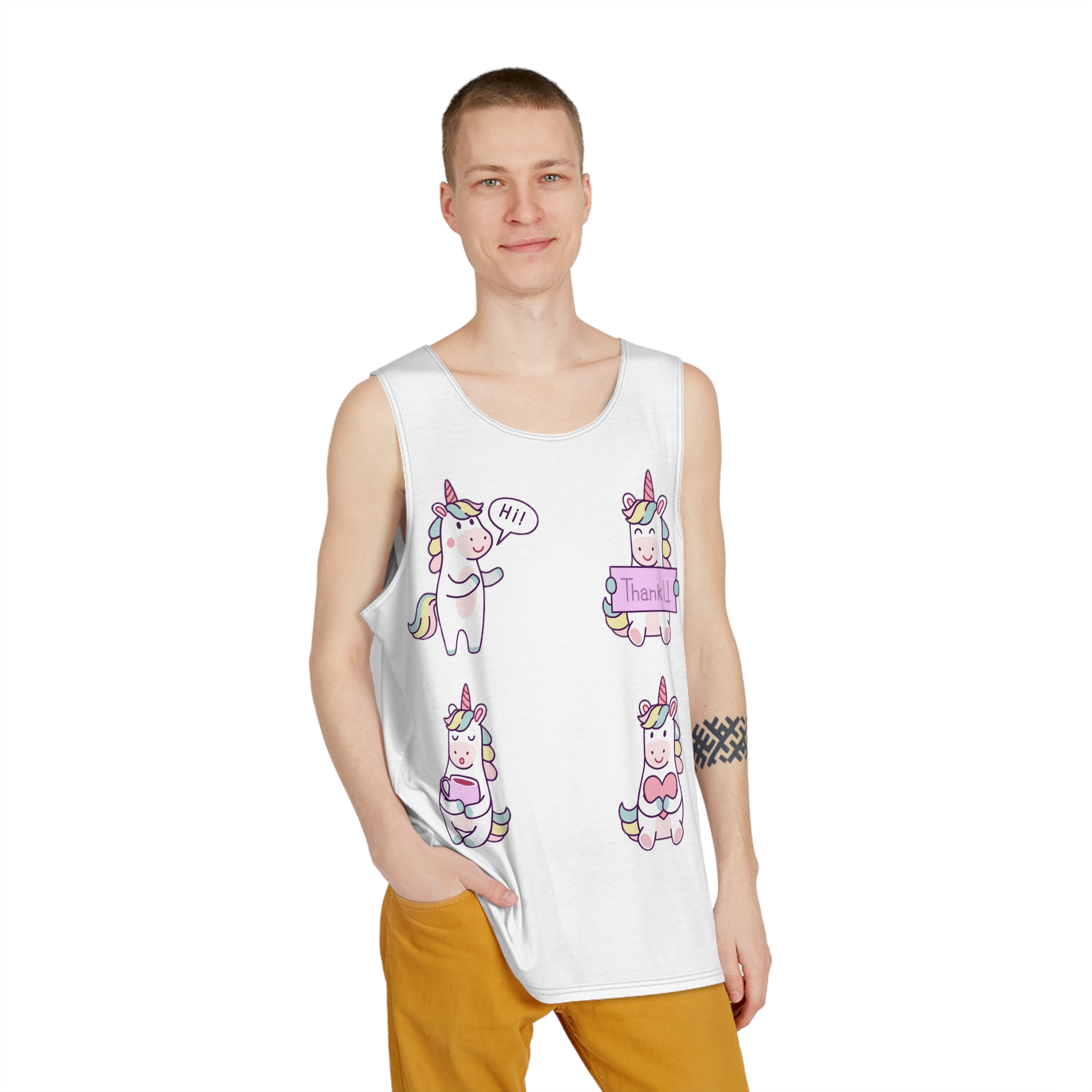 Unicorn V820 Mens Tank Aop - Image 3