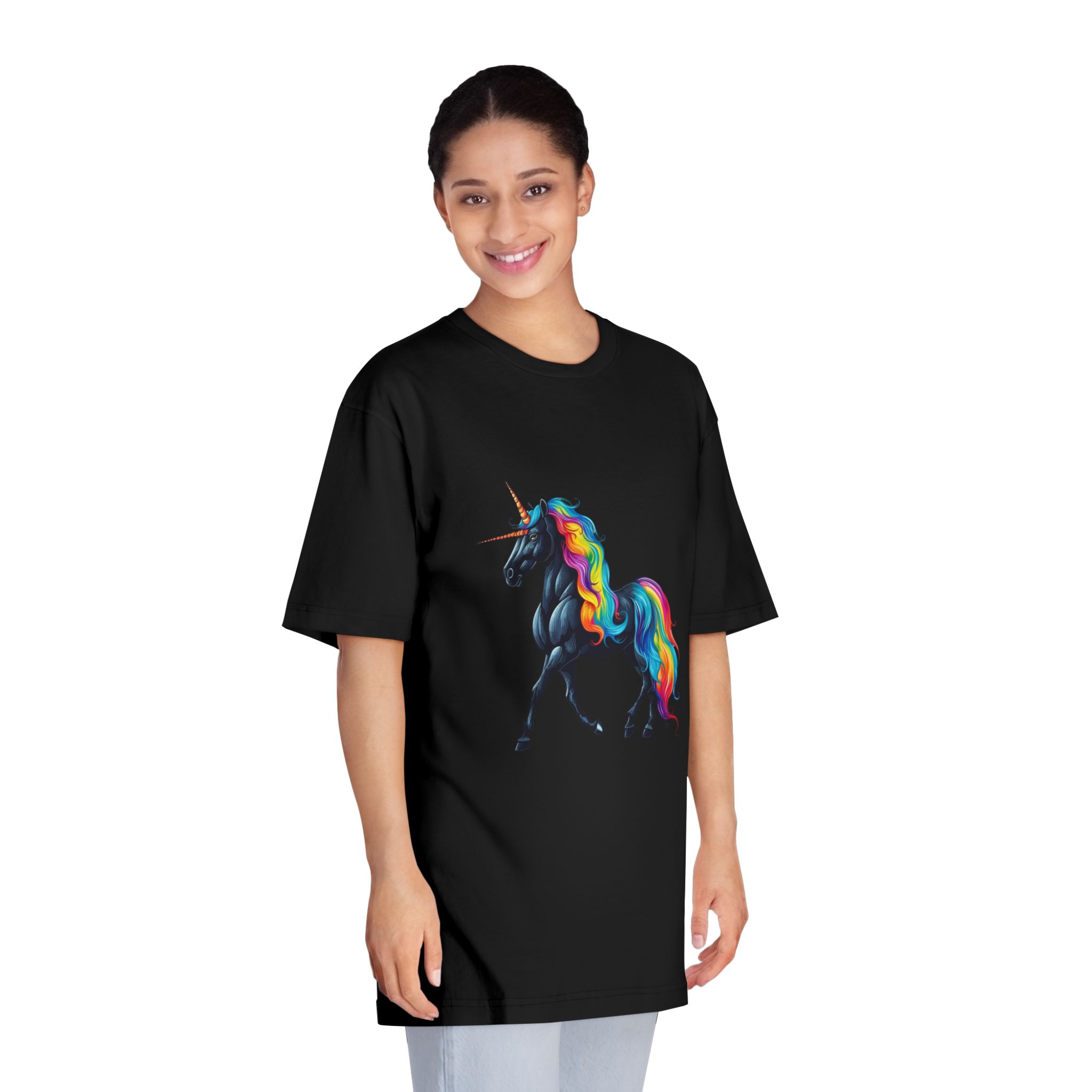 Unicorns 260 Unisex Classic Crewneck T Shirt - Image 7
