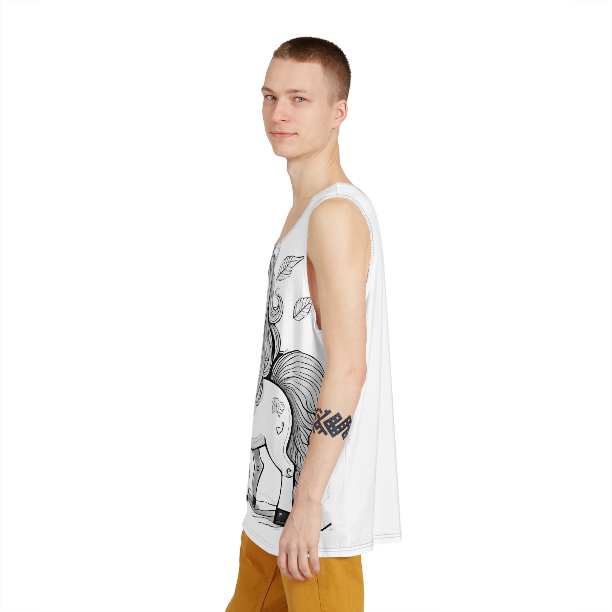Unicorns 230 Mens Tank Aop