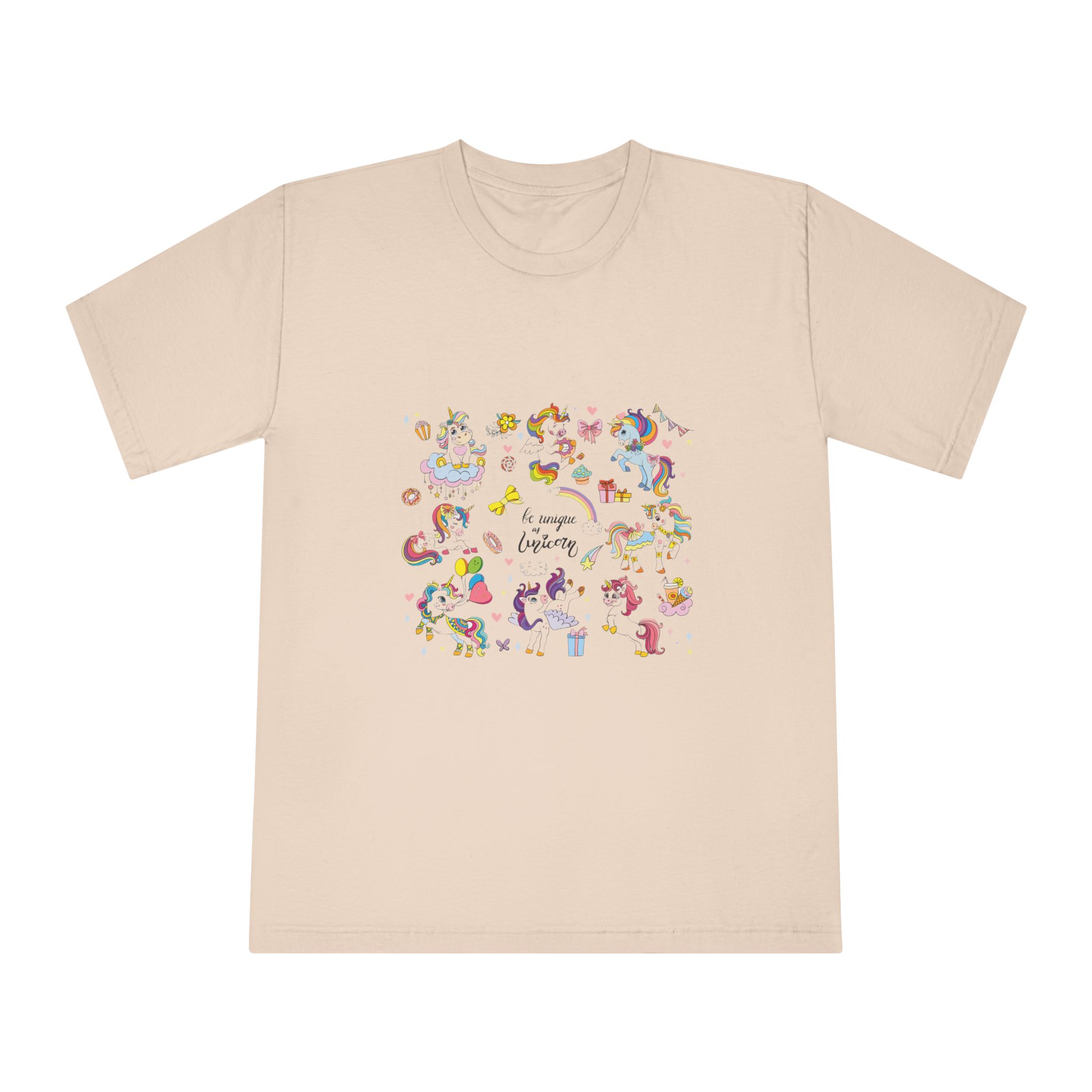 Unicorn V862 Unisex Classic Crewneck T Shirt - Image 9