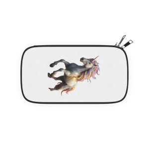 Colorful 3d Mythical Unicorn Passport Wallet