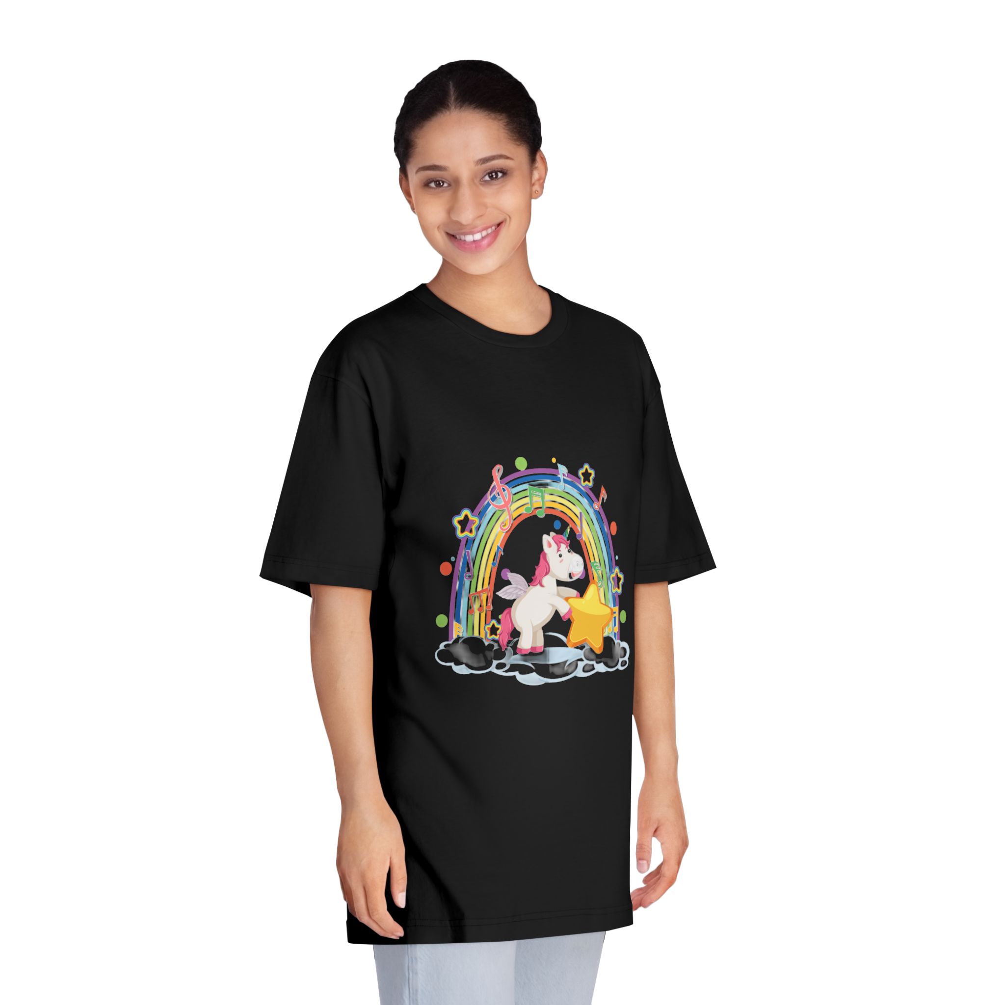 Unicorn V641 Unisex Classic Crewneck T Shirt - Image 7