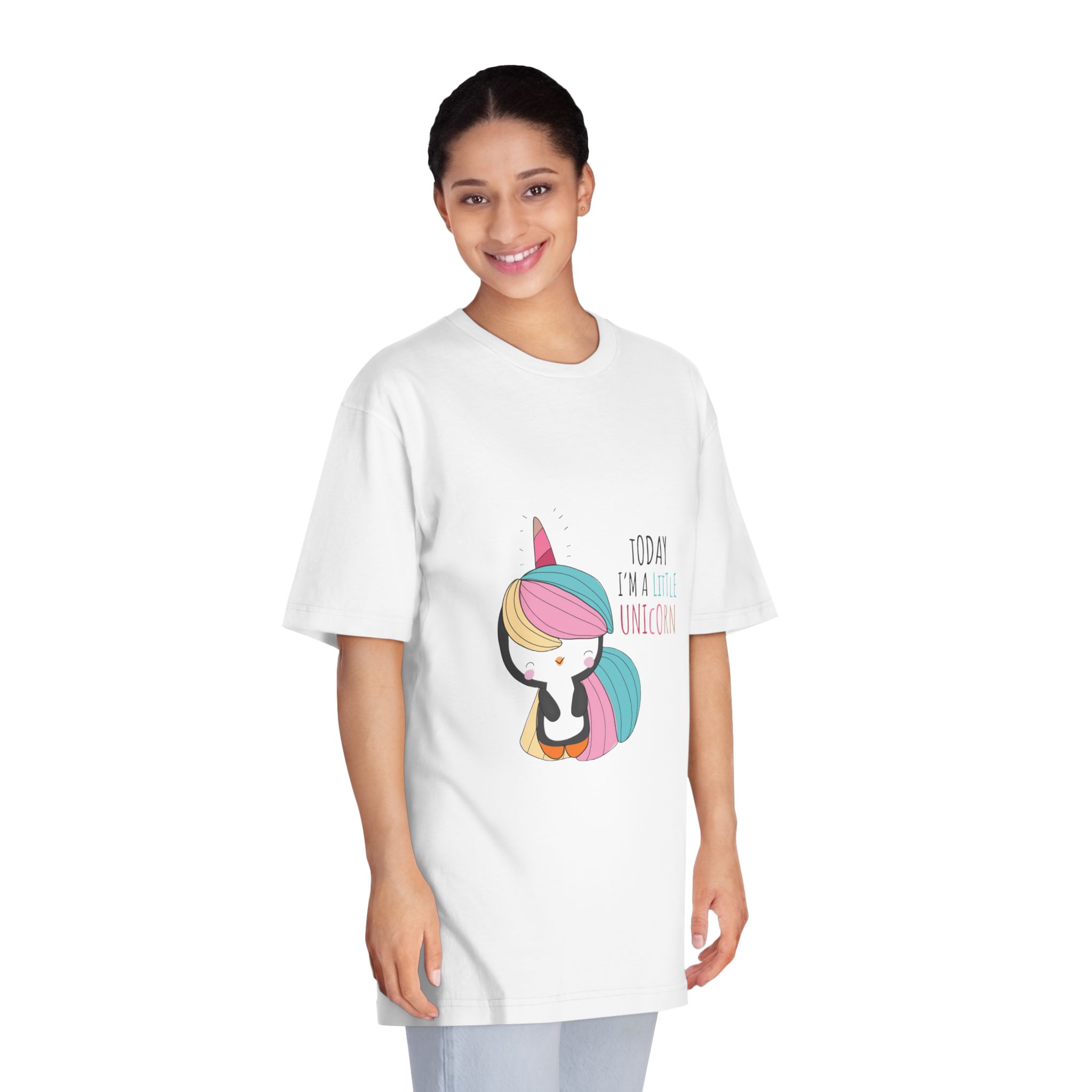 Unicorn V838 Unisex Classic Crewneck T Shirt - Image 3
