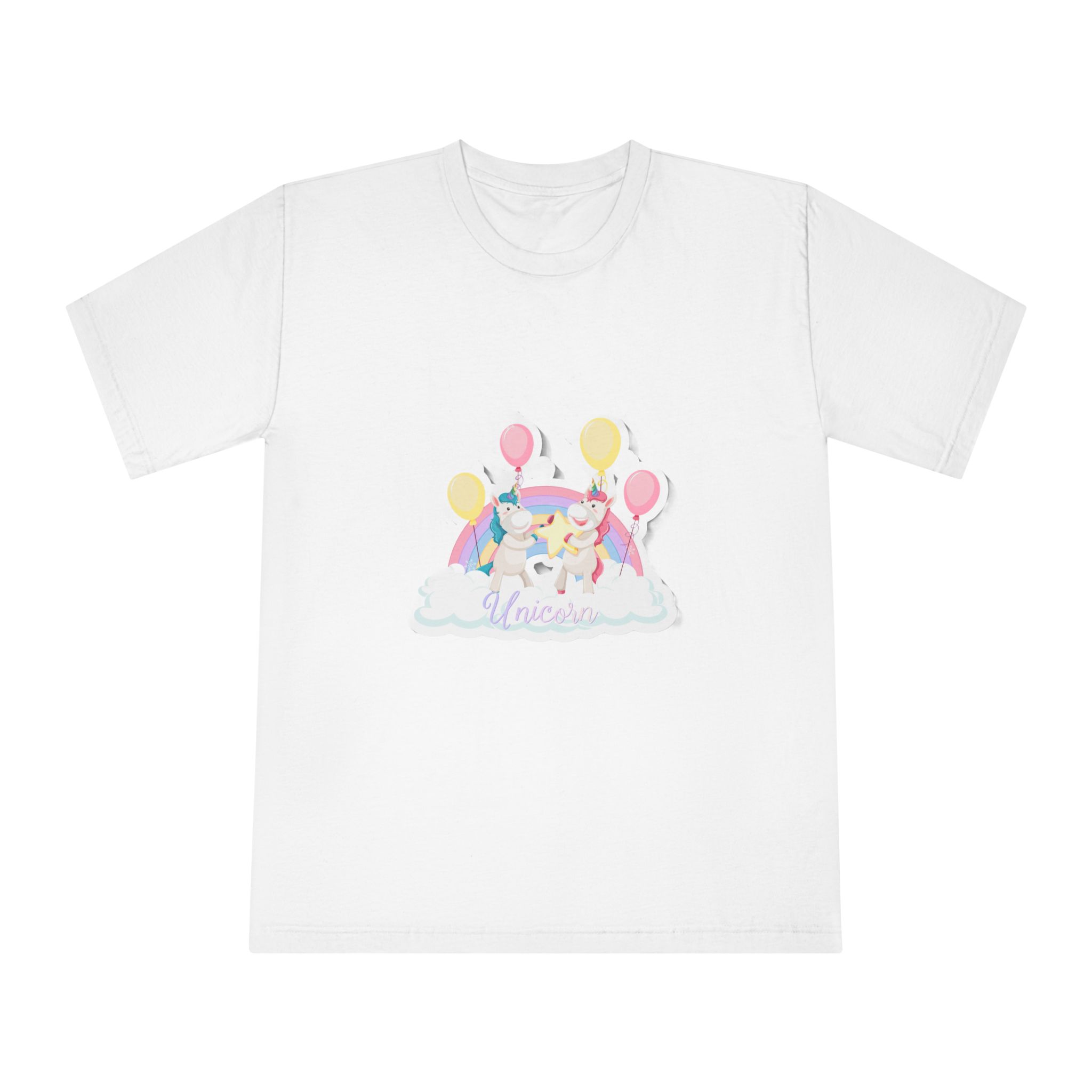 Unicorn V686 Unisex Classic Crewneck T Shirt