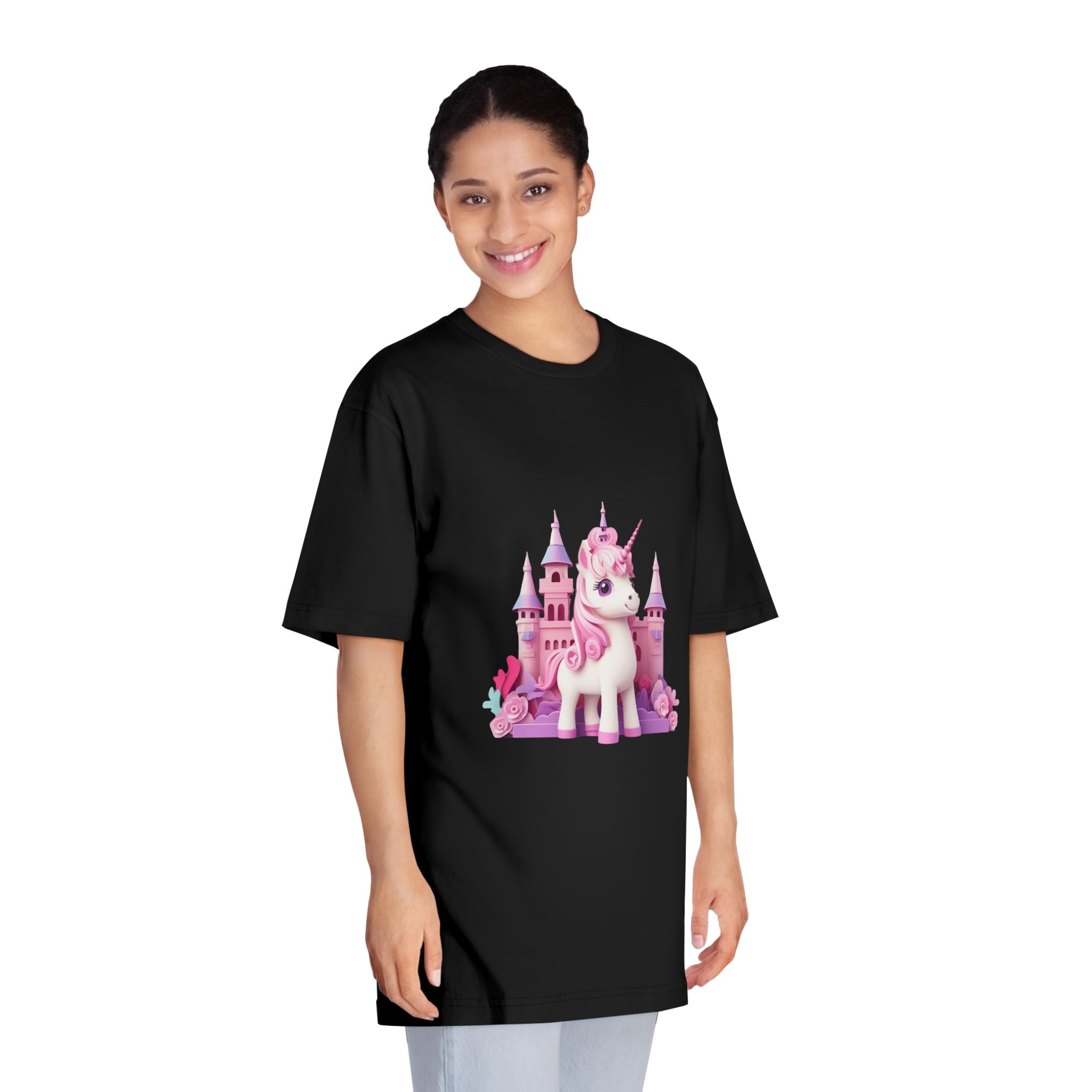 Unicorns 338 Unisex Classic Crewneck T Shirt - Image 7