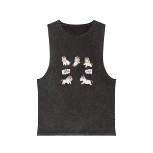 Unicorn V263 Unisex Stonewash Tank Top