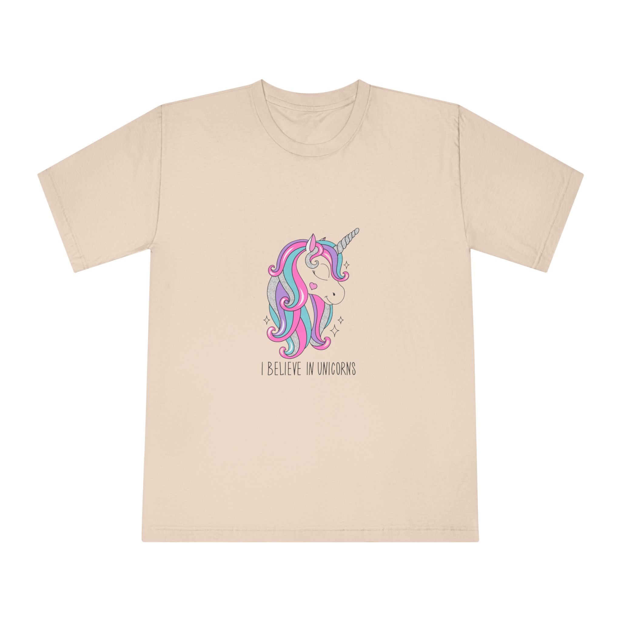 I Belive In Unicorns Copia Unisex Classic Crewneck T Shirt - Image 9