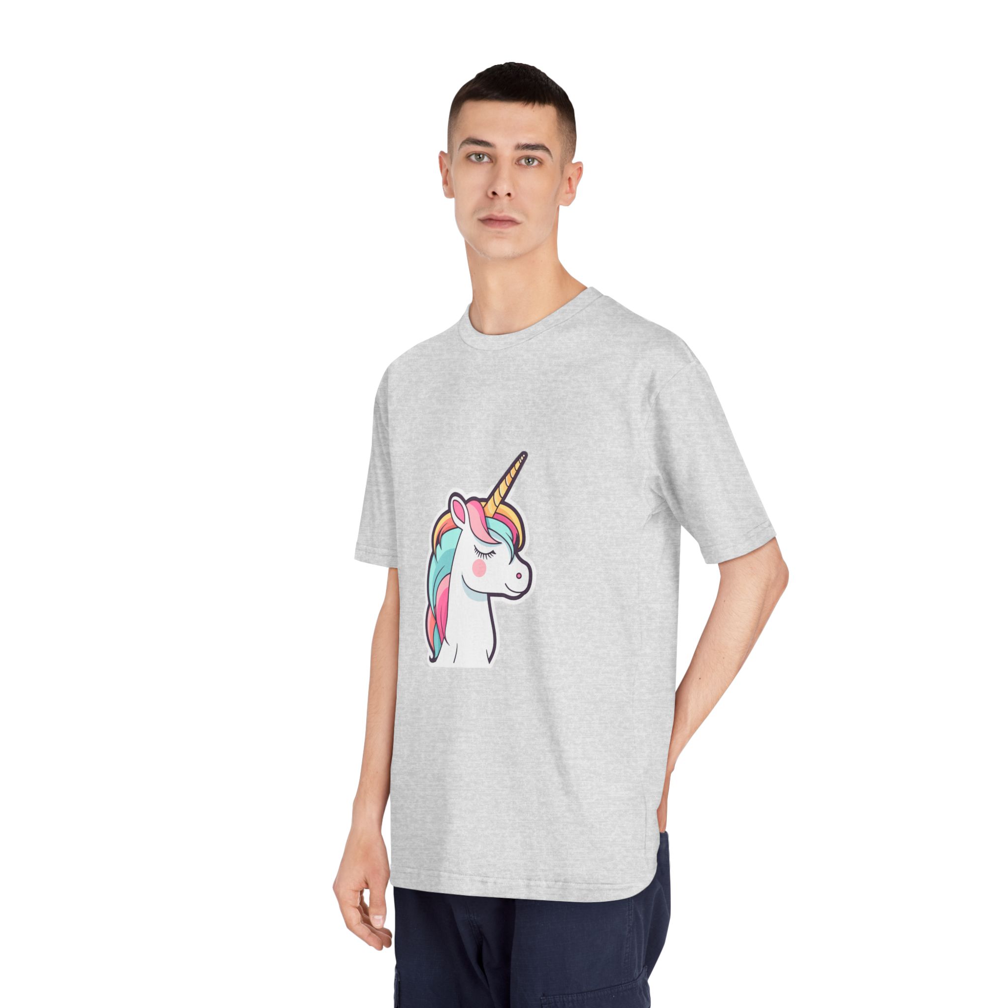 Unicorn Copy Unisex Classic Crewneck T Shirt - Image 16