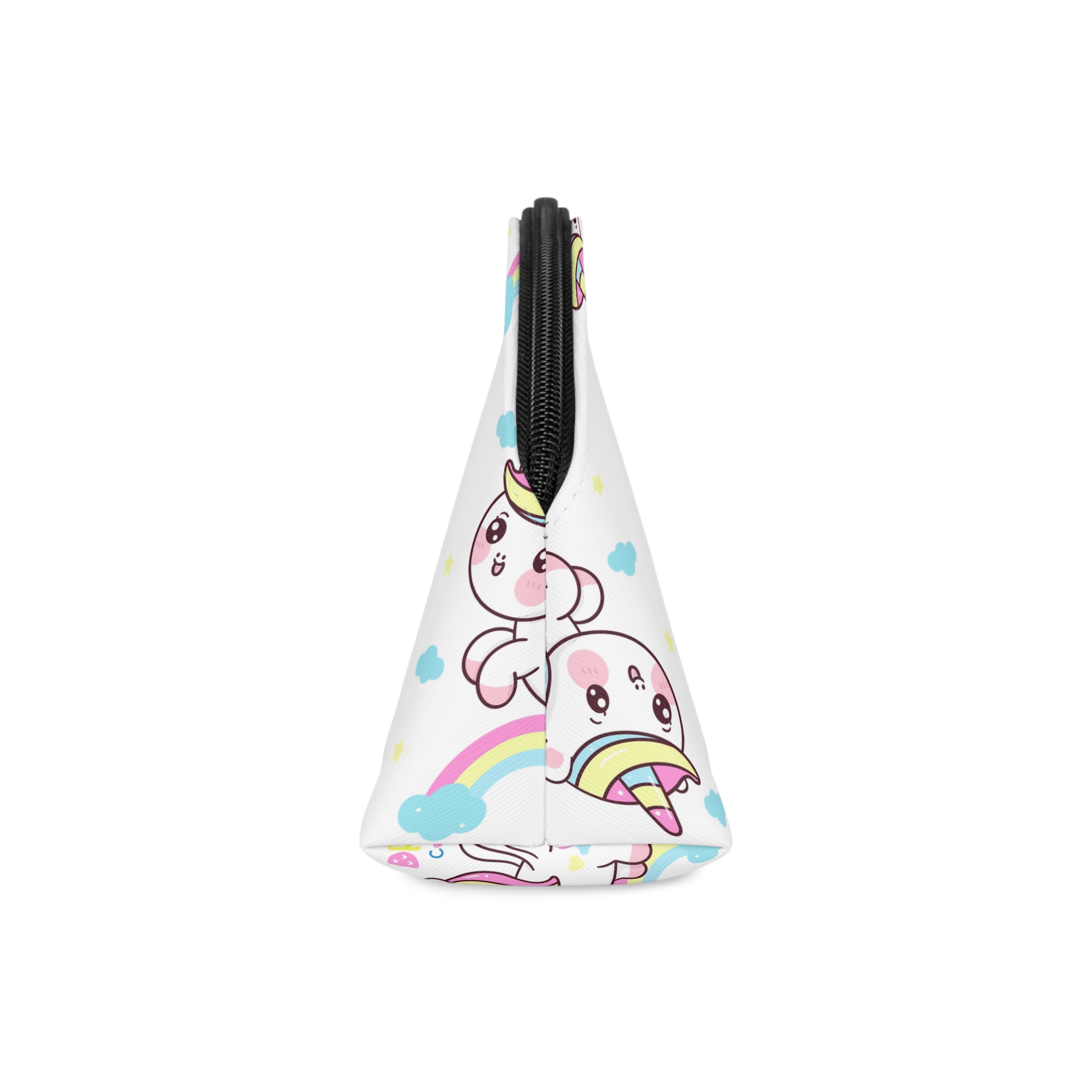 Cute Unicorn Pegasus Cartoon Fly Pastel Rainbow Kawaii Animal Makeup Bag - Image 4