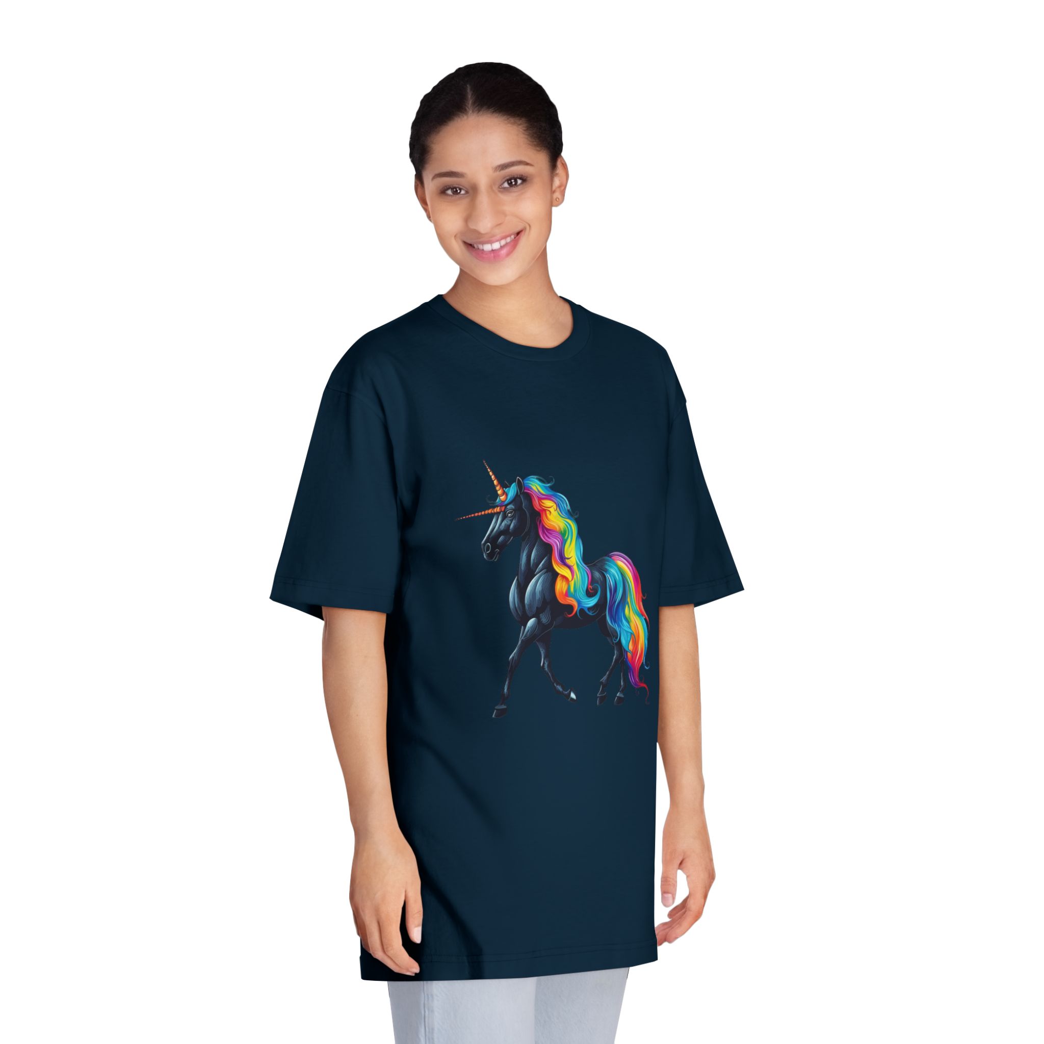 Unicorns 260 Unisex Classic Crewneck T Shirt - Image 19