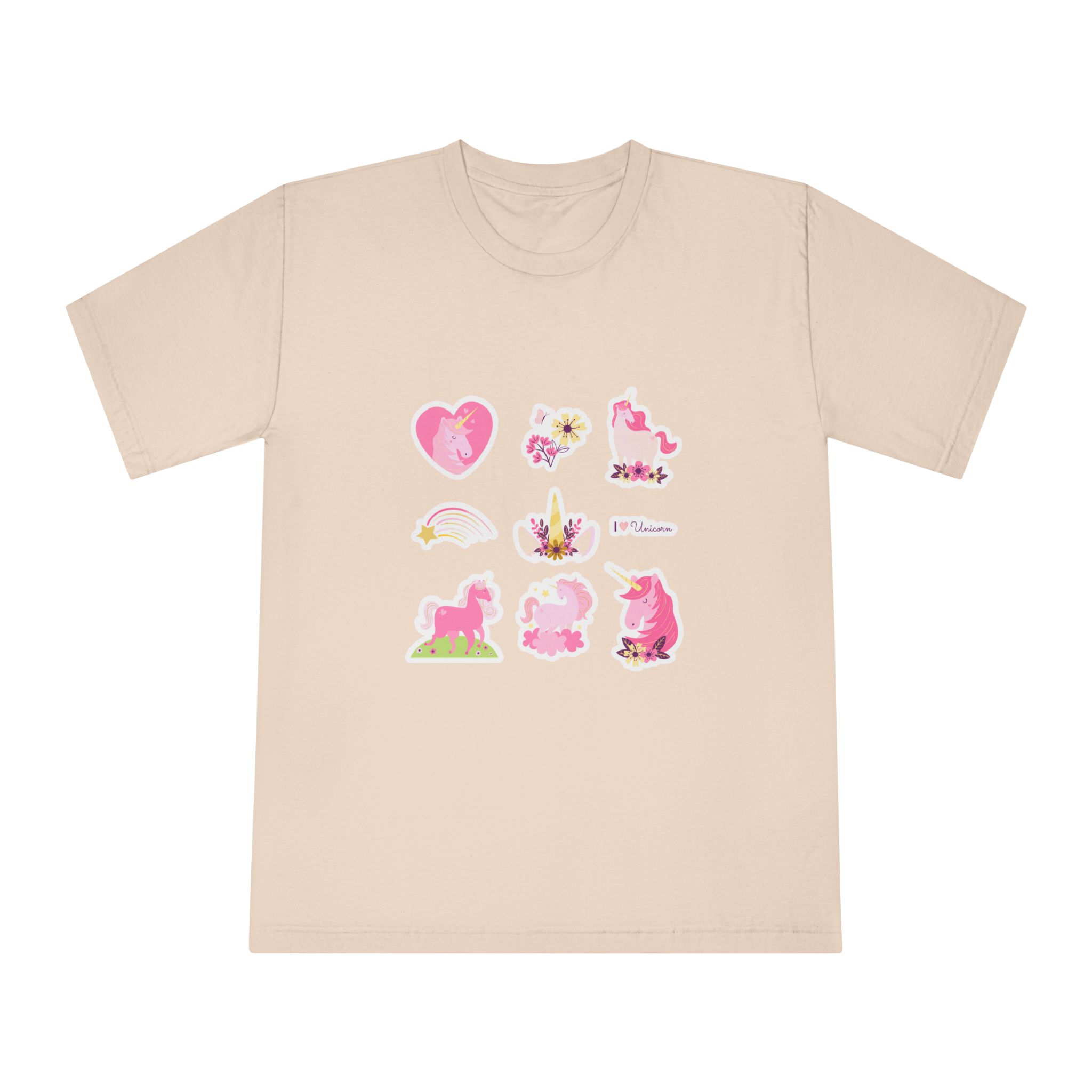 Unicorn V867 Unisex Classic Crewneck T Shirt - Image 9