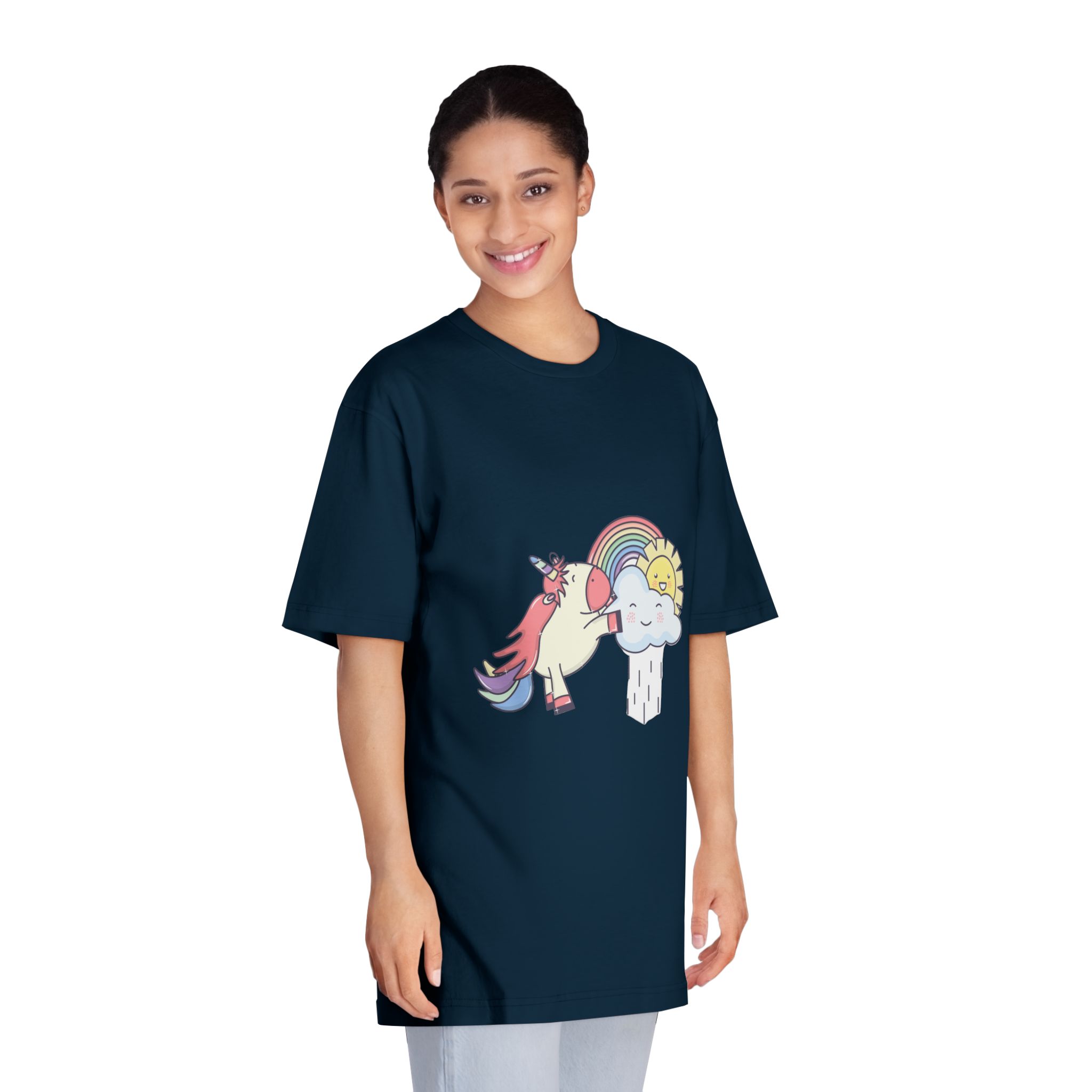 Unicorns 121 Unisex Classic Crewneck T Shirt - Image 19