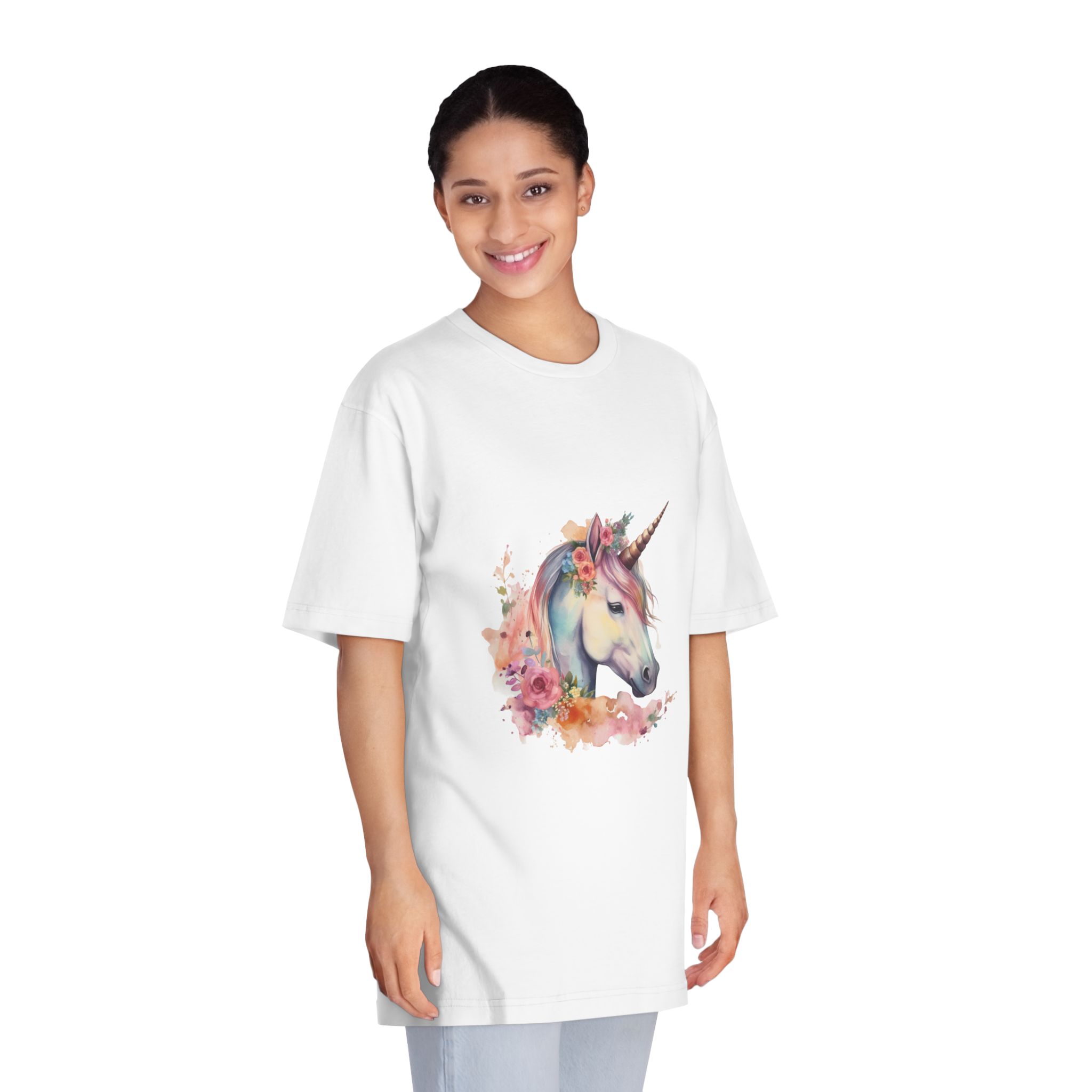 Unicorns 188 Unisex Classic Crewneck T Shirt - Image 3