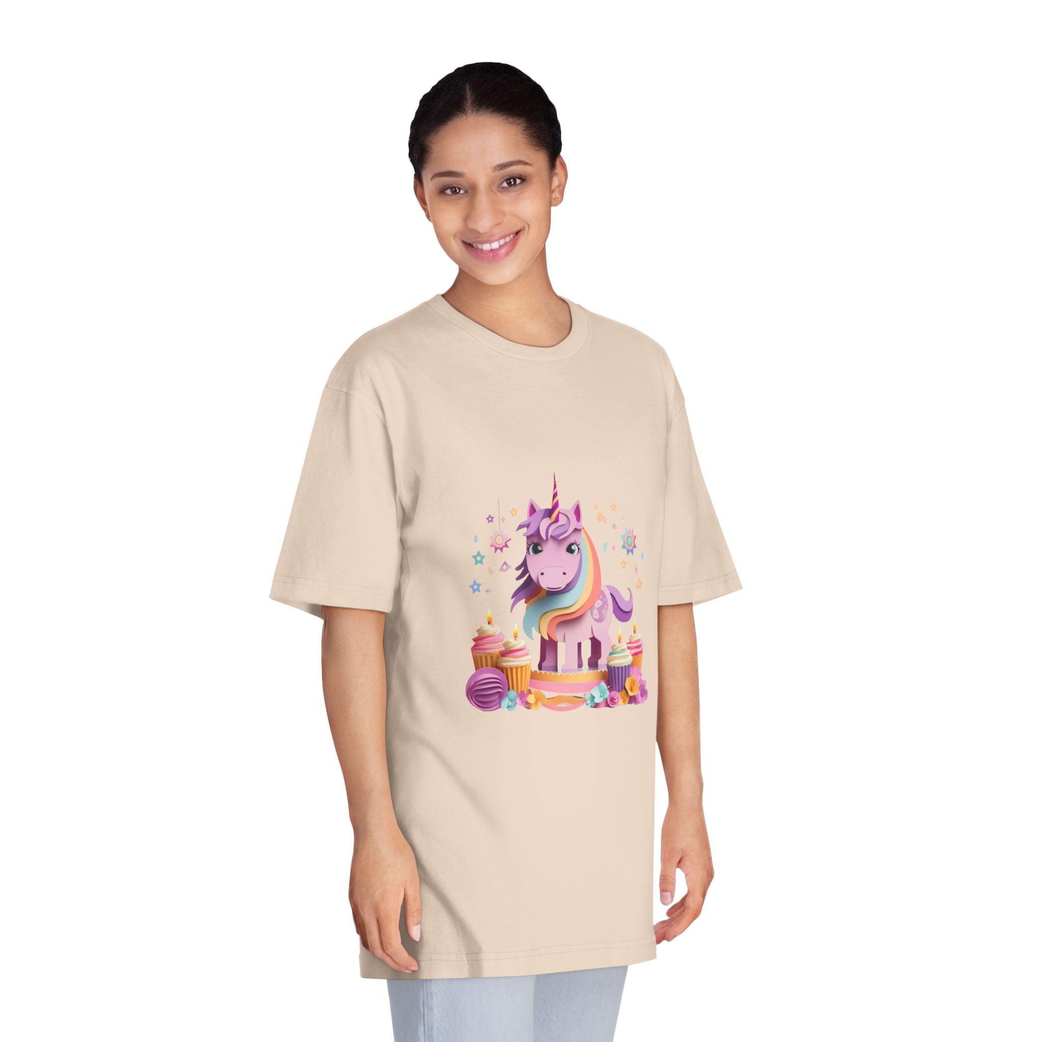 Unicorns 286 Unisex Classic Crewneck T Shirt - Image 11