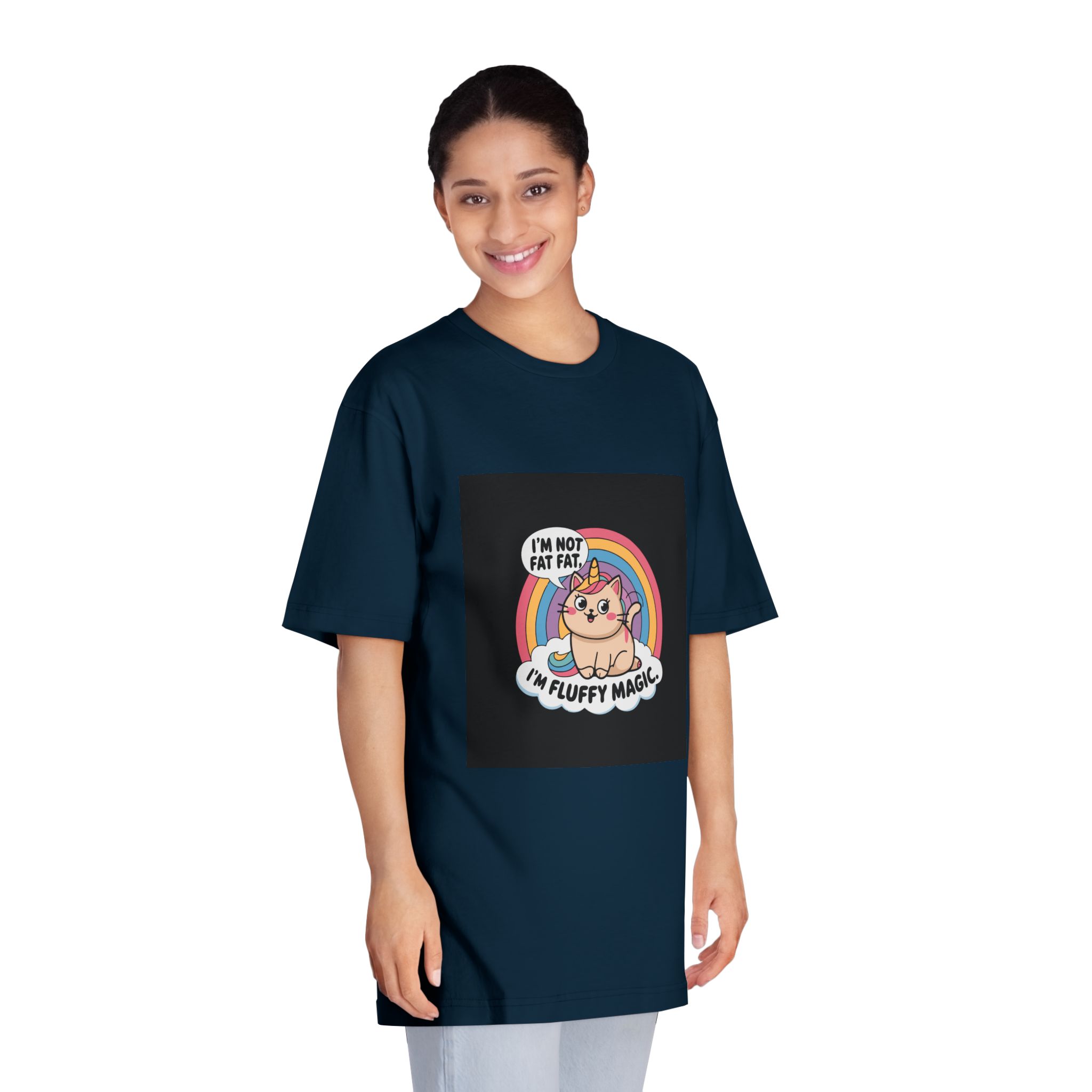 I'm Not Fat Unisex Classic Crewneck T Shirt - Image 19