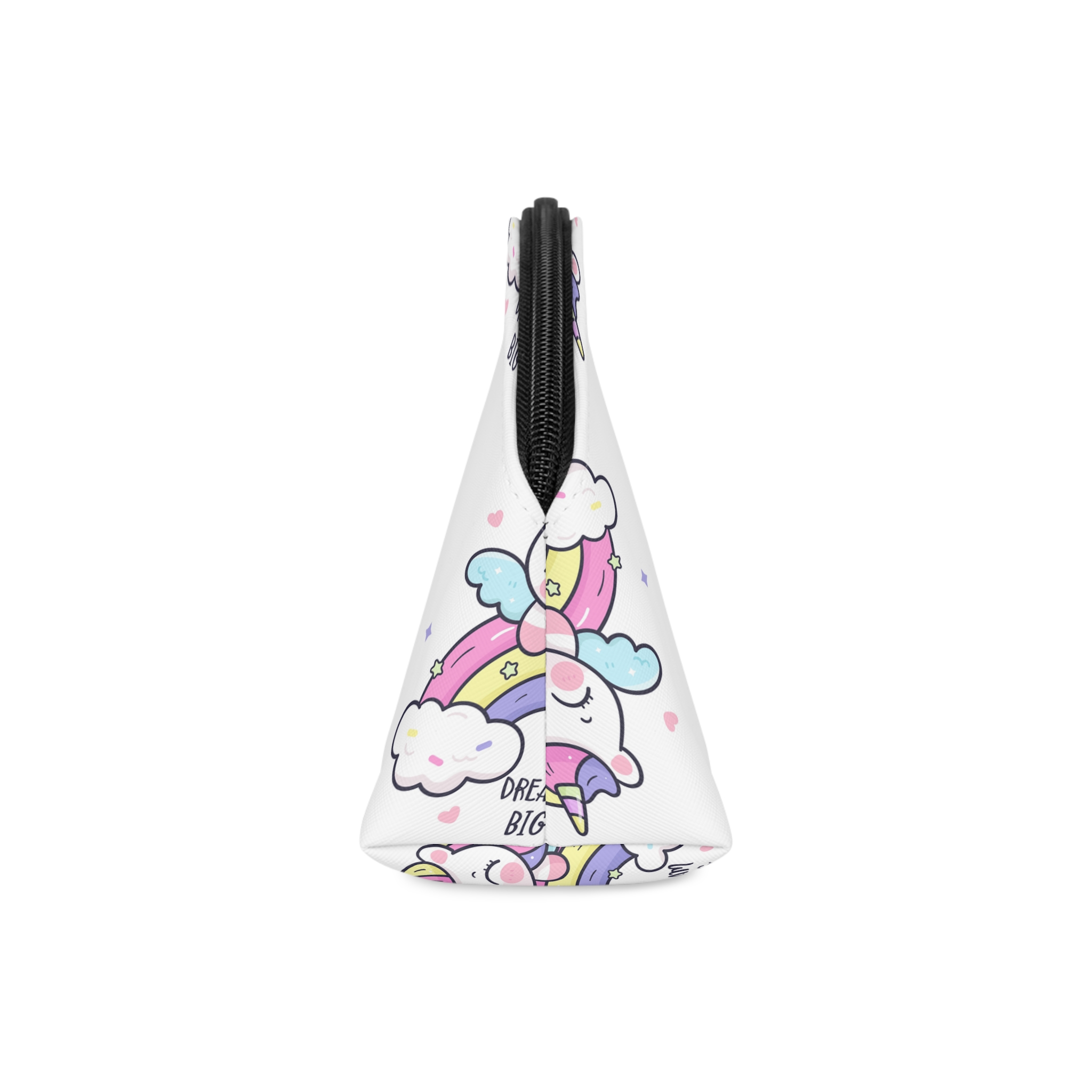 Cute Unicorn Rainbow Kawaii Animal Baby Cartoon Dream Big Makeup Bag - Image 4
