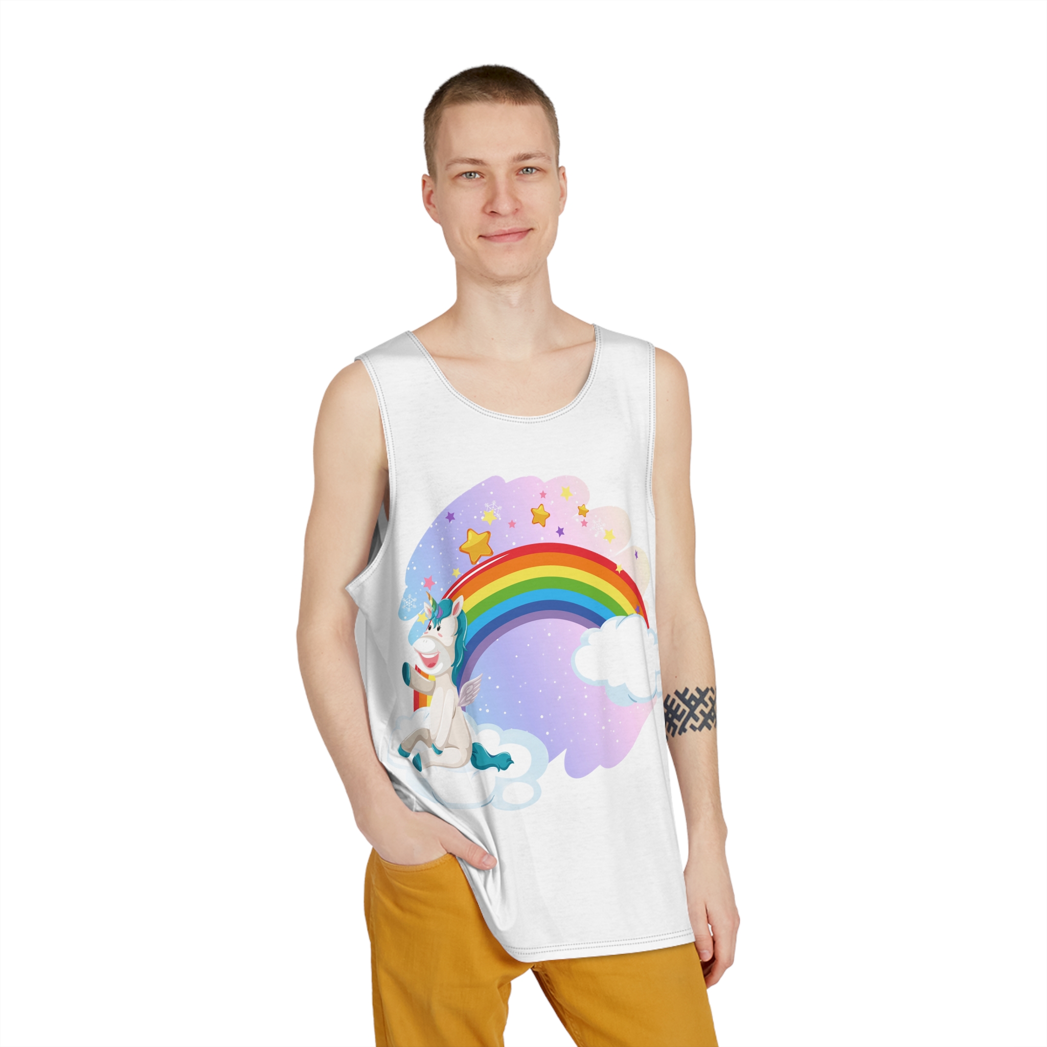 Unicorn V639 Mens Tank Aop - Image 3