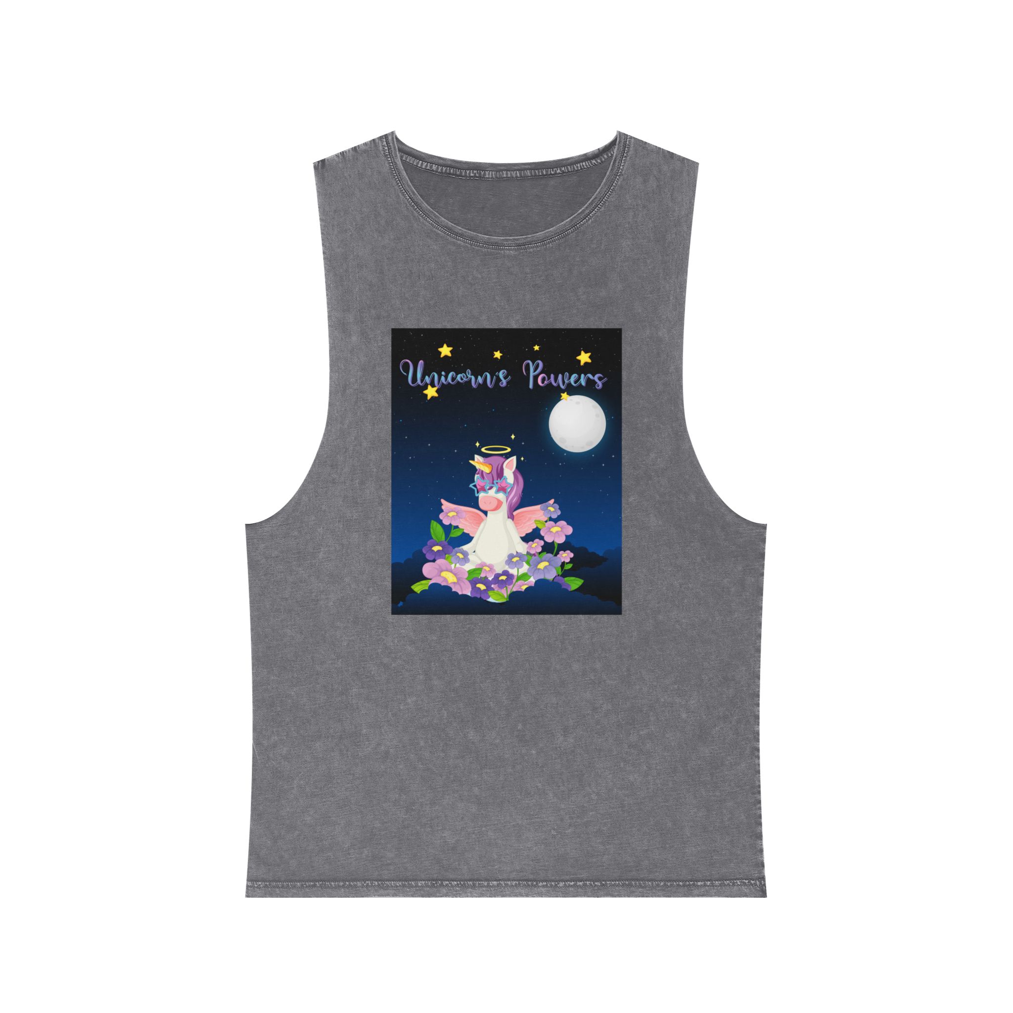 Unicorn V468 Unisex Stonewash Tank Top - Image 9
