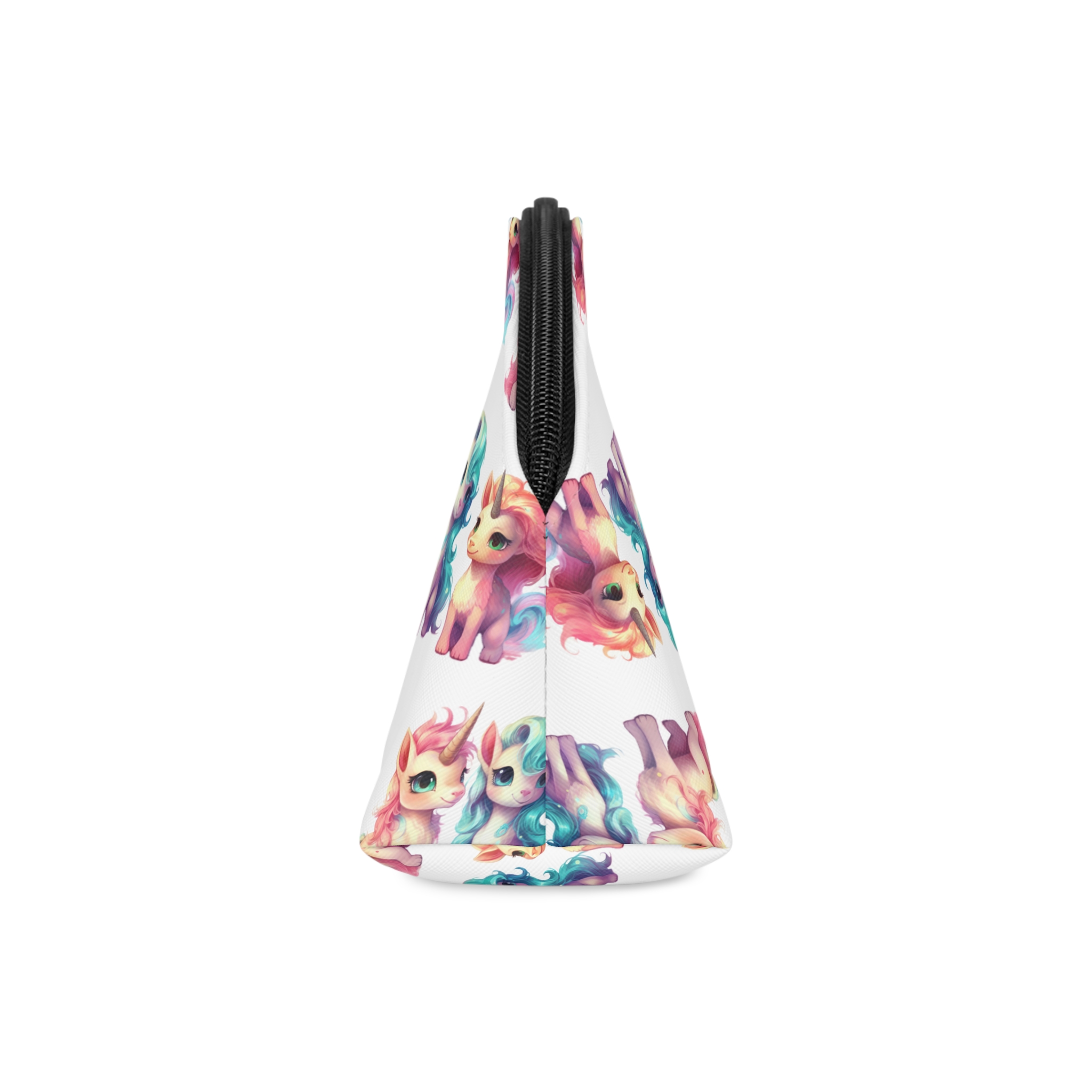 Three Unicorns Are Sitting Row Makeup Bag - Image 4
