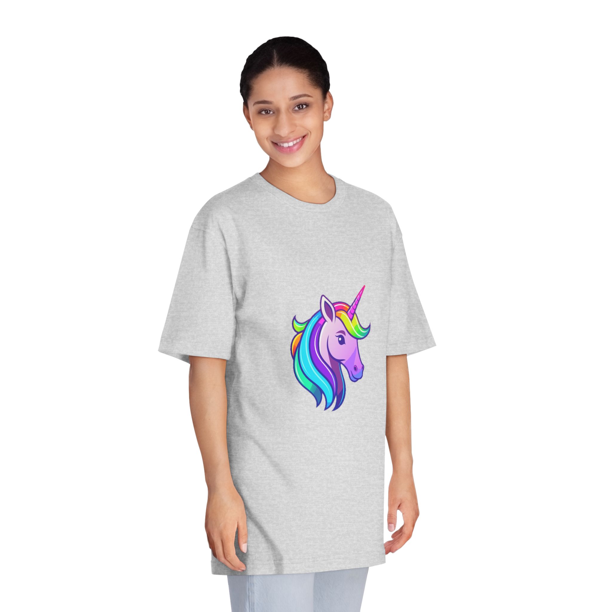 Unicorn 1 Unisex Classic Crewneck T Shirt - Image 15