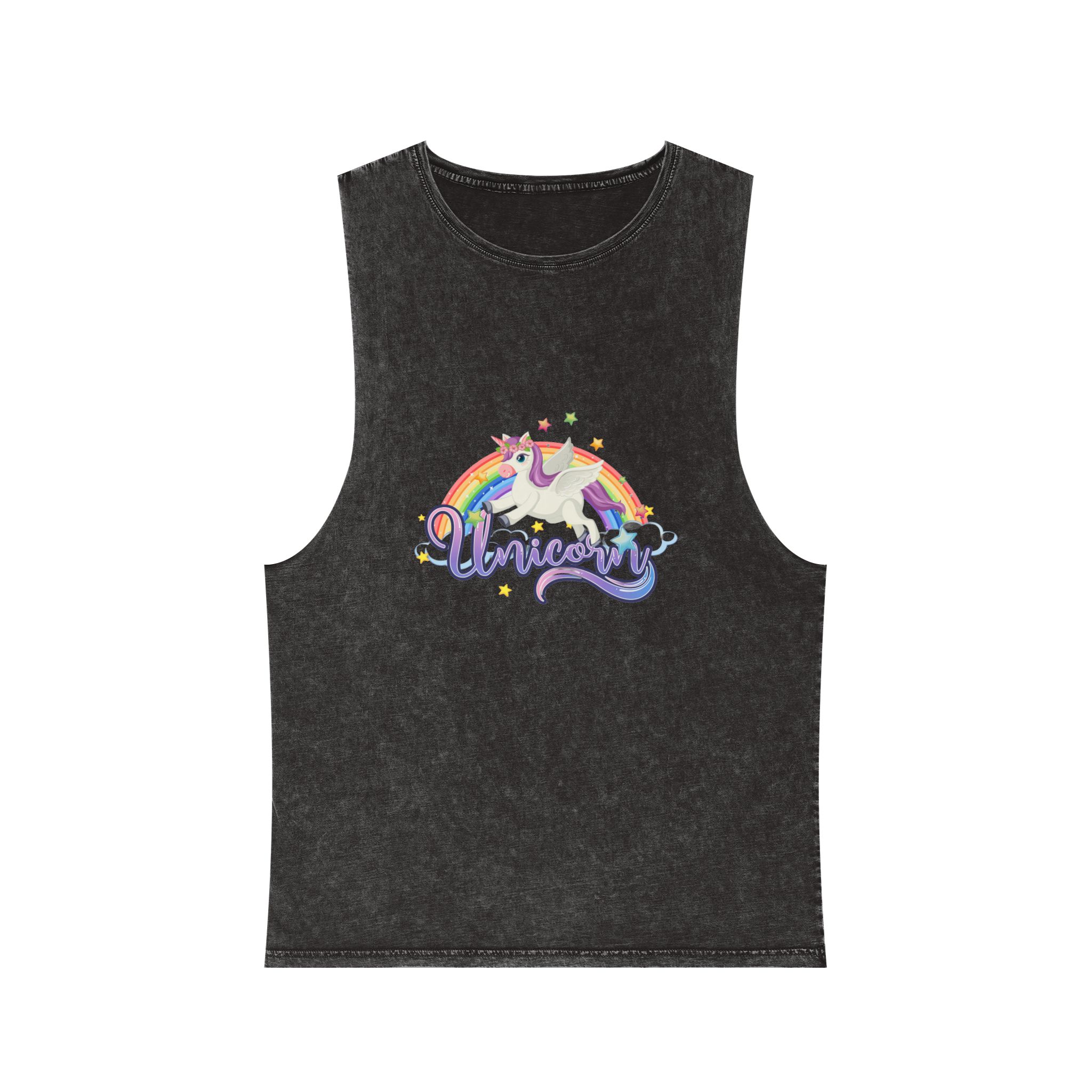 Unicorn V435 Unisex Stonewash Tank Top