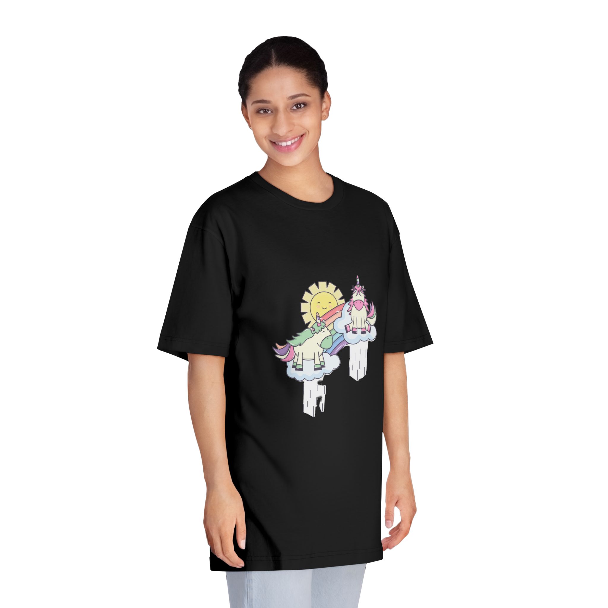 Unicorns 100 Unisex Classic Crewneck T Shirt - Image 7