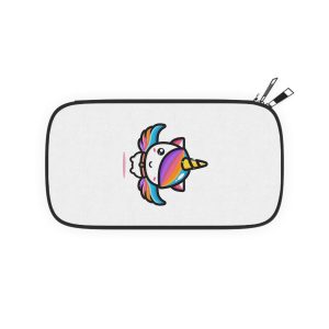 Cute Unicorn Mascot Design (5) Passport Wallet