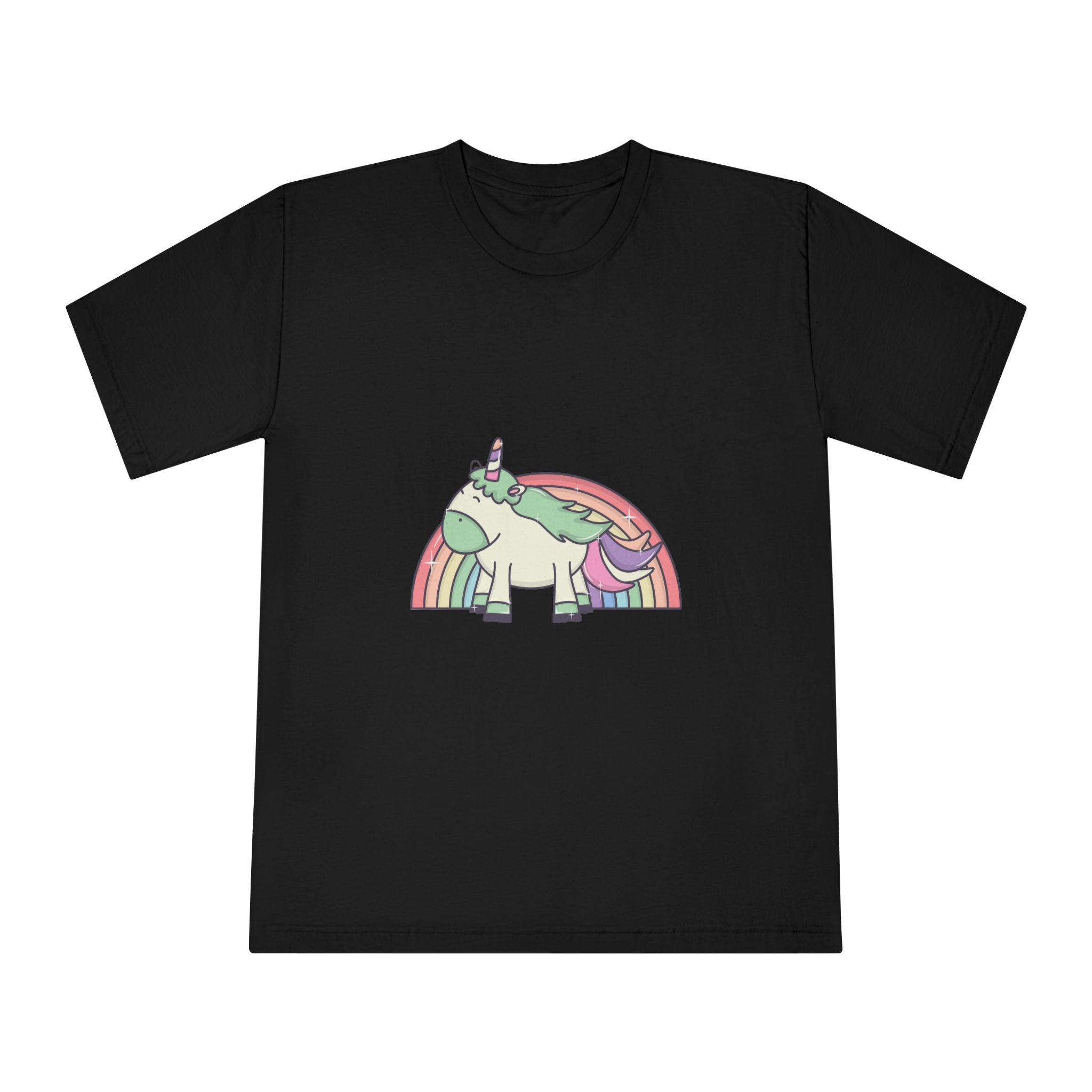 Unicorns 105 Unisex Classic Crewneck T Shirt - Image 5