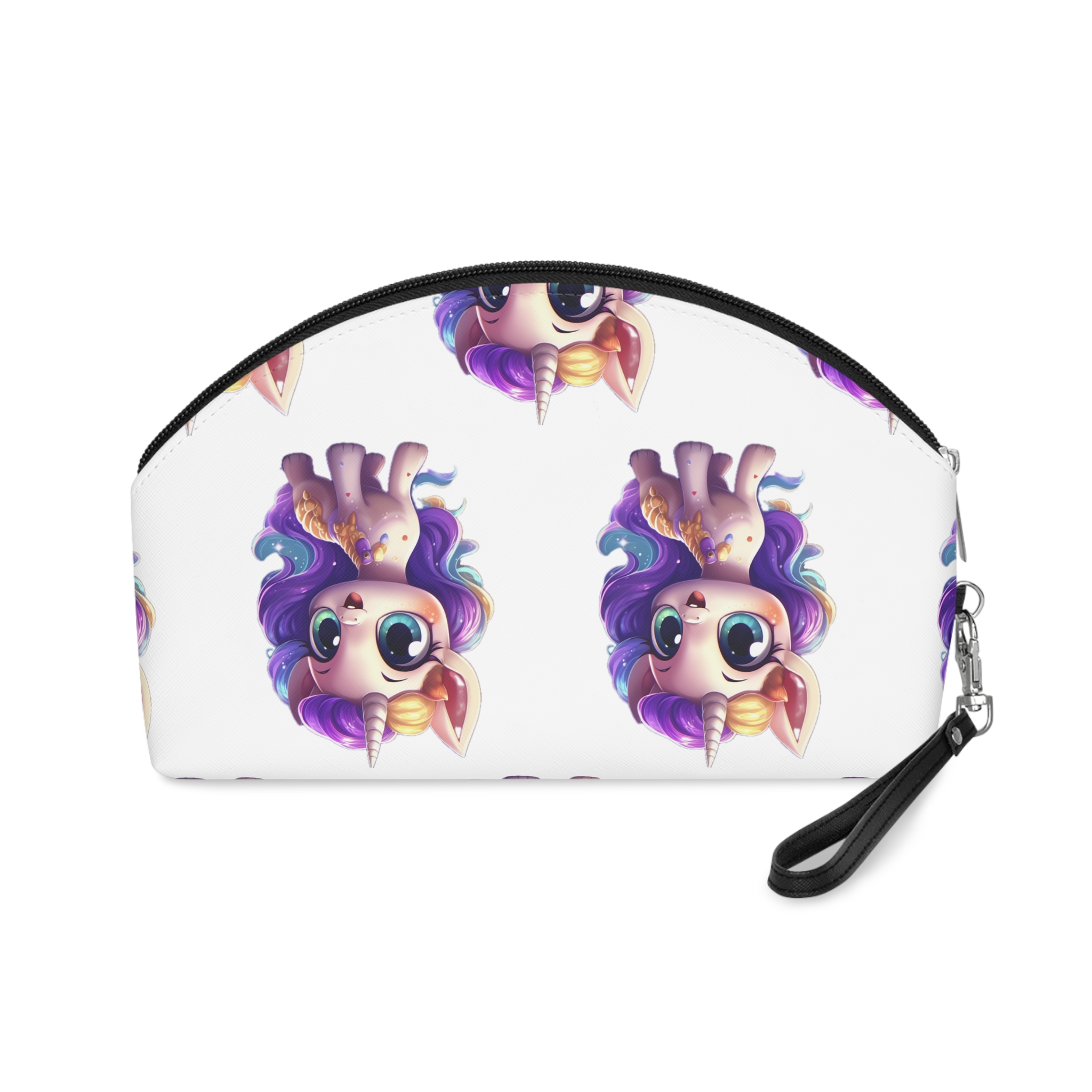 Beautiful Cute Baby Unicorn (1) Copy Makeup Bag - Image 2