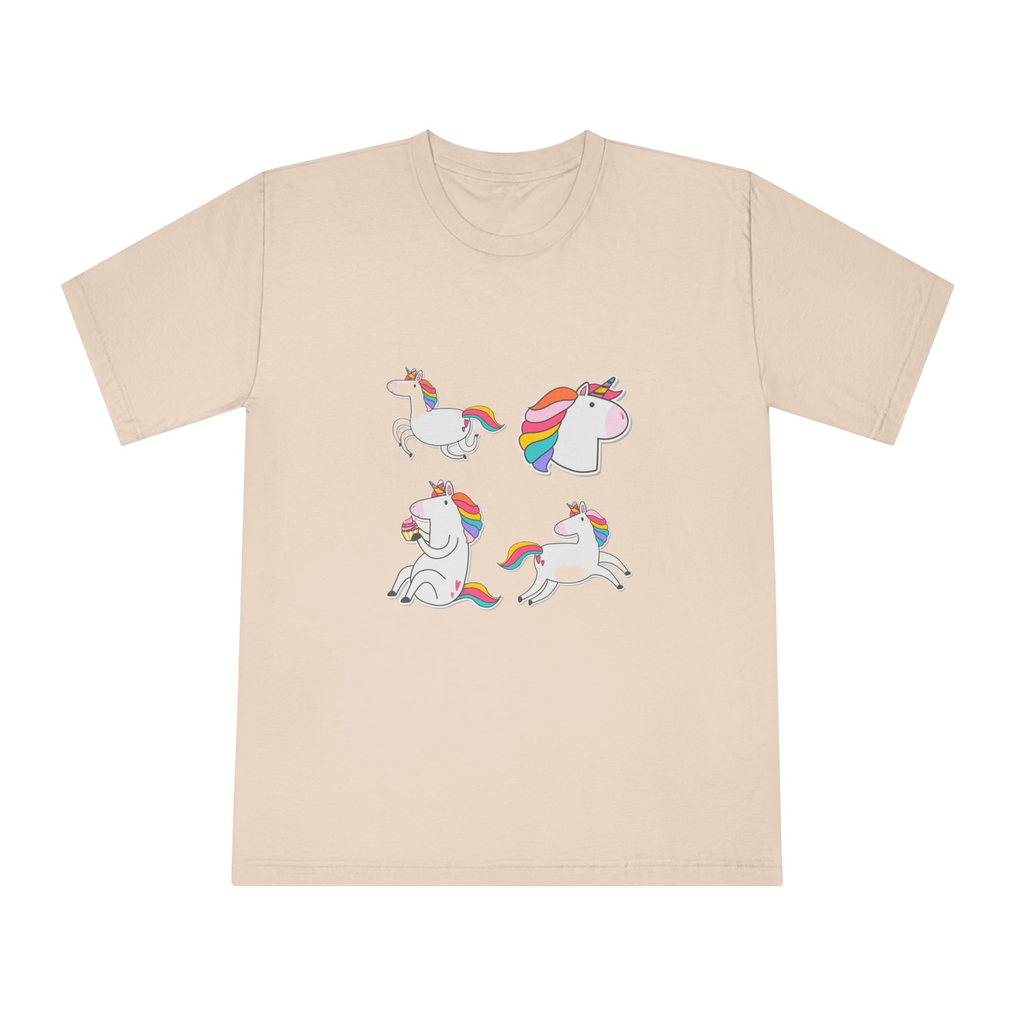 Unicorns 50 Unisex Classic Crewneck T Shirt - Image 9